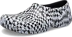 Tamanco Crocs Tamanco On the Clock | Sapatos de trabalho antiderrapantes adulto-unissex