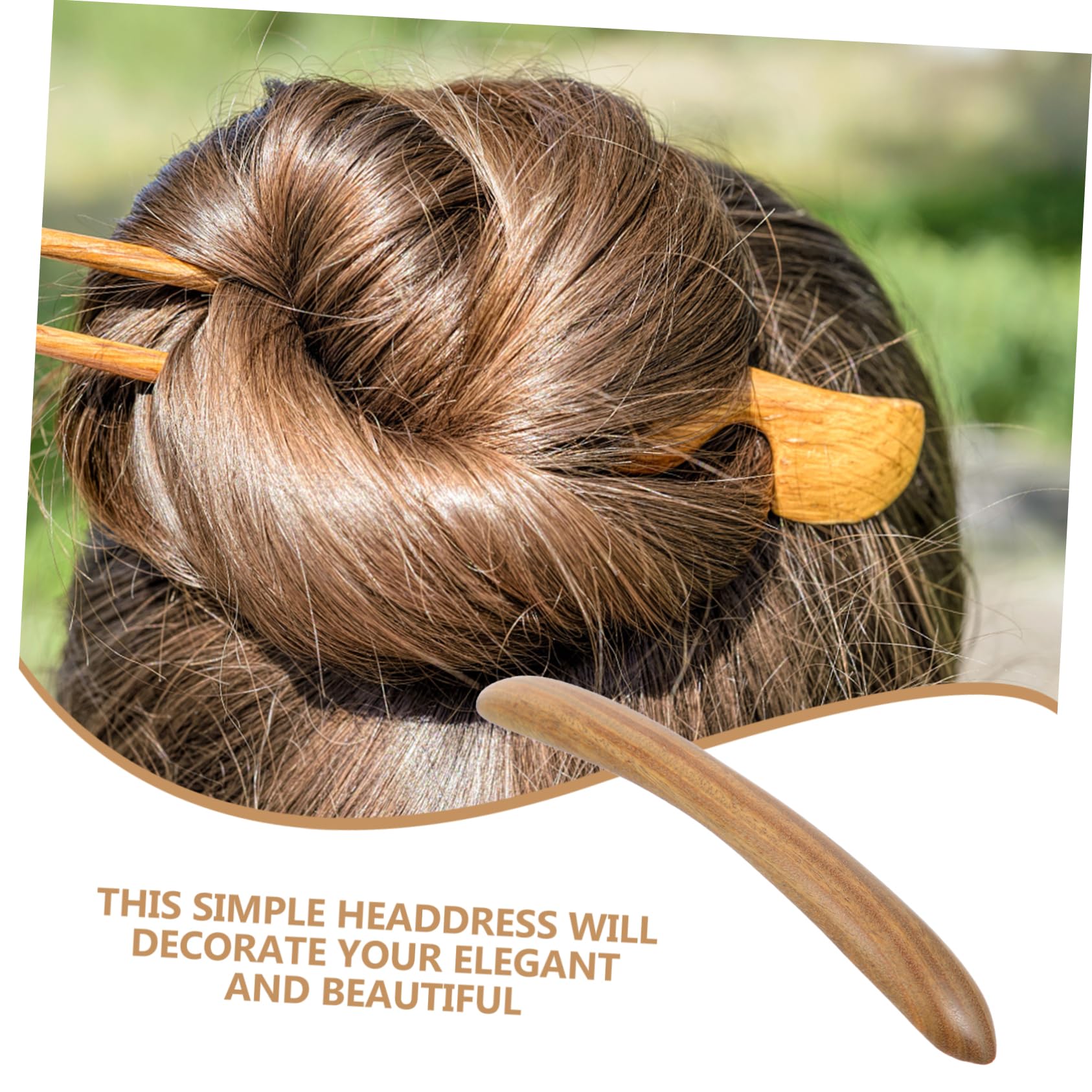 FOMIYES 4stücke Vintage Haarnadel Für Damen Retro Haarschmuck Für Hochsteckfrisuren Und Besondere Anlässe Haaraccessoire Grünem Sandelholz