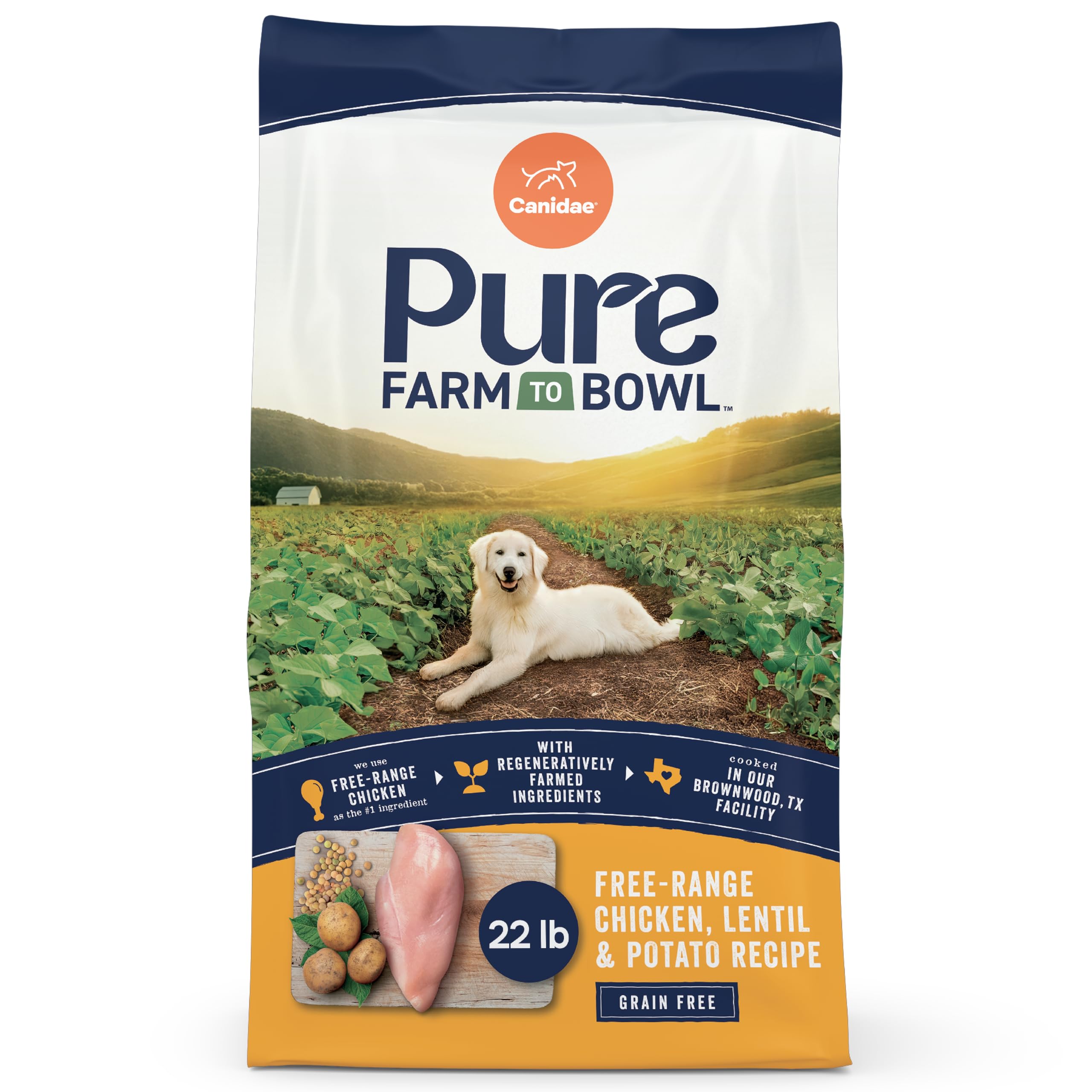 Amazon.com: Canidae Pure Farm to Bowl Dry Dog Food - Balanced