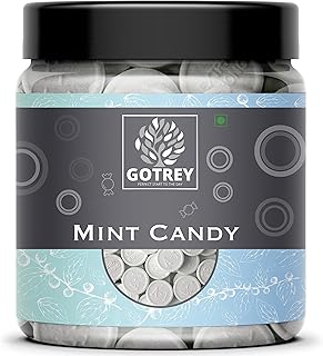 GOTREY Mint Flavour Candy 400 gram Tasty Mouth Freshener After-Meal Digestive Sweet Hard Mint Goli for Kids and Adults