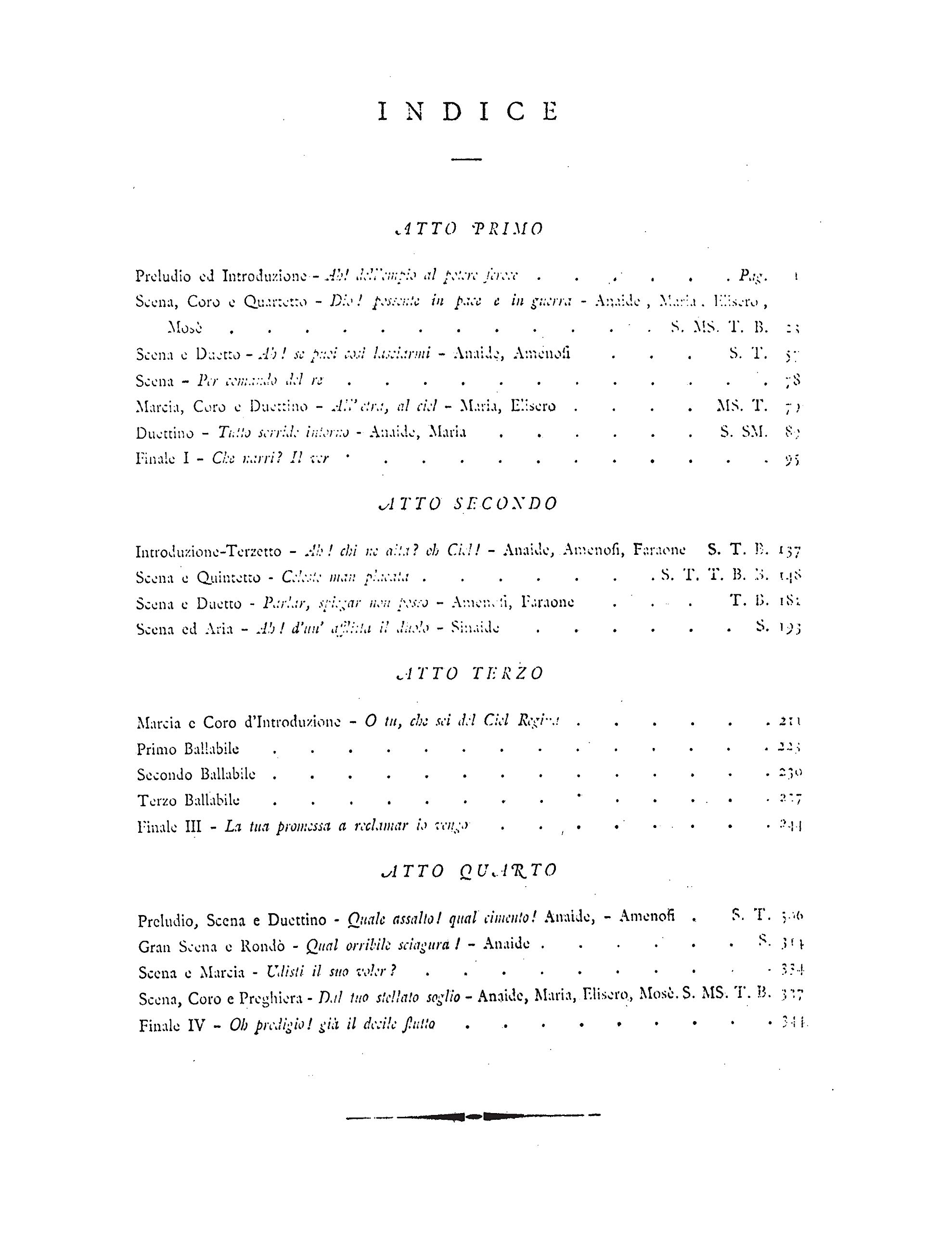 Mose: Vocal Score