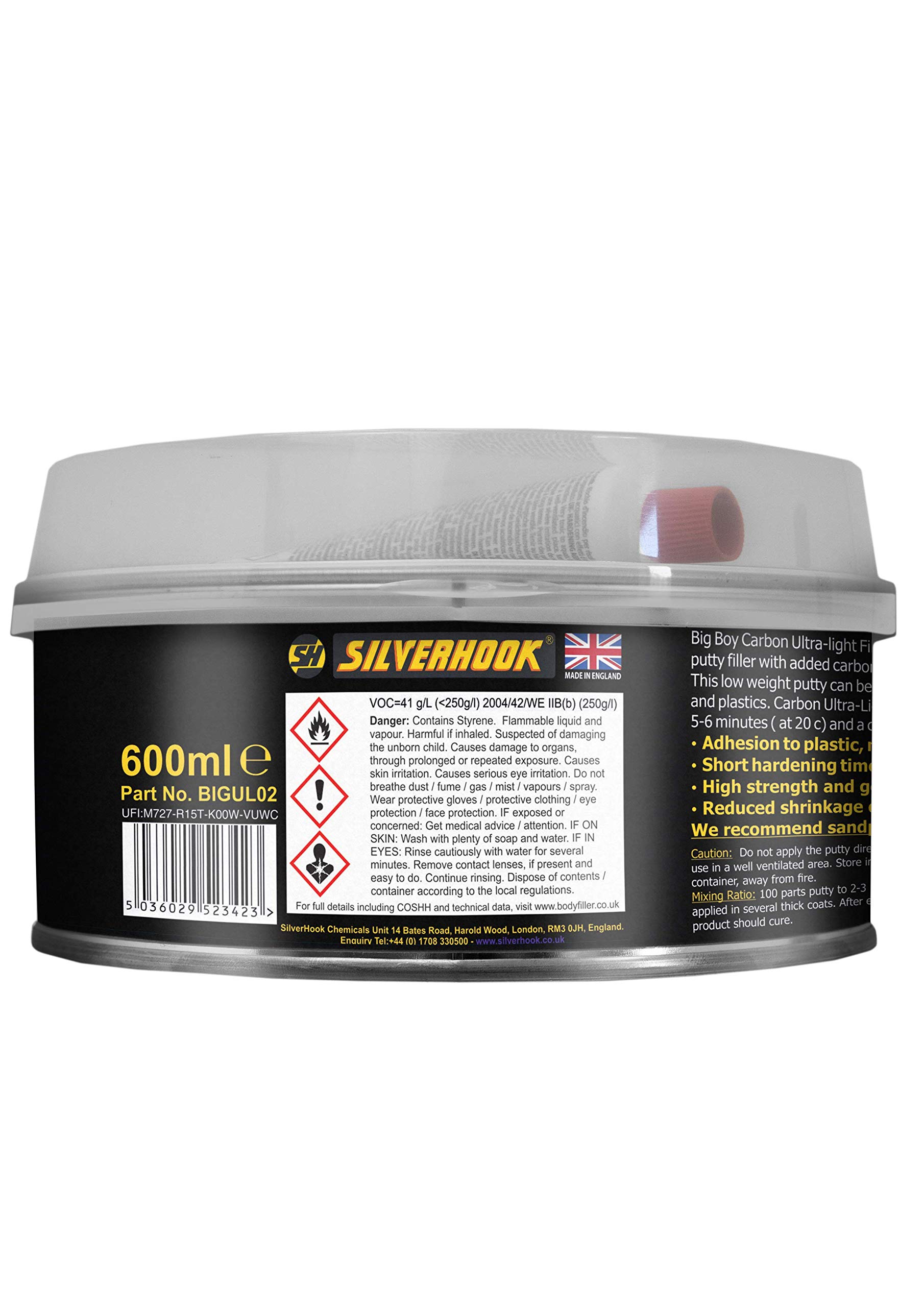 SILVERHOOK BIGK1 Big Boy Kit De Réparation En Fibre De Verre Résine