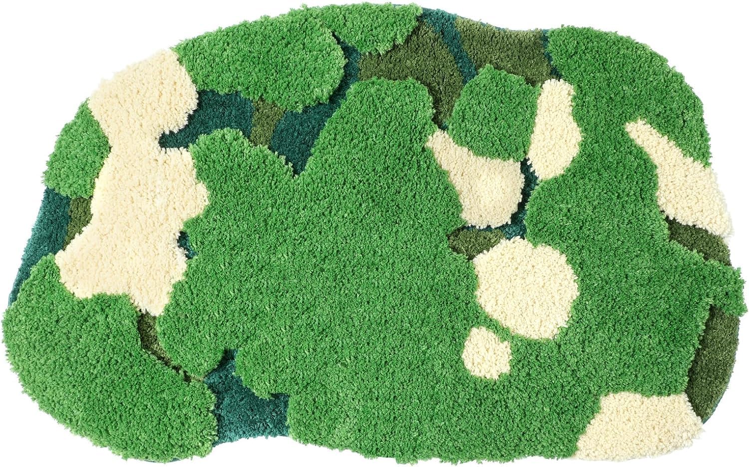 Moss Bathroom Rug 32''x20'', Extra Soft and Absorbent