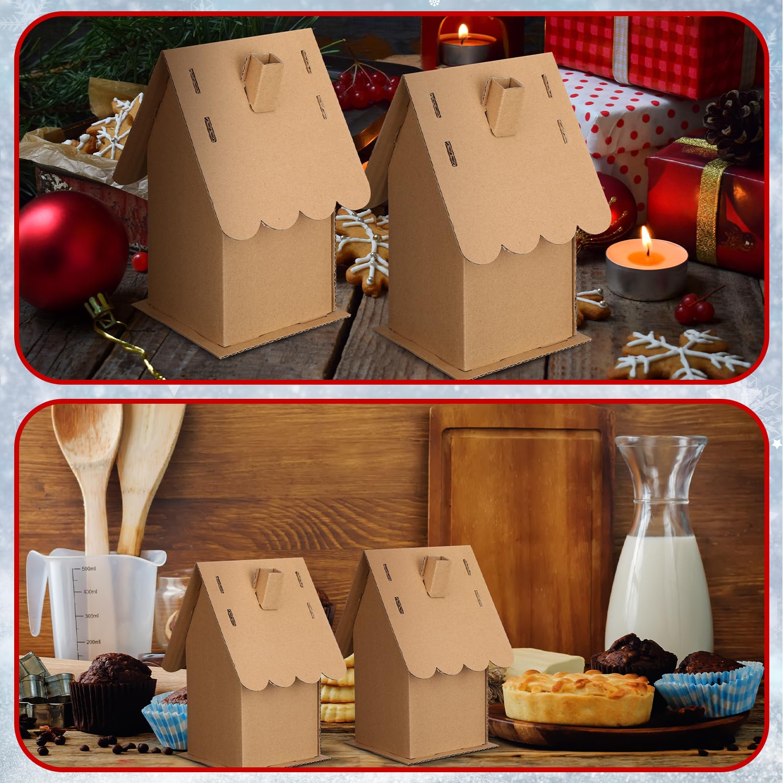 Gingerbread Houses Yunsailing Sets Christmas Gingerbread House