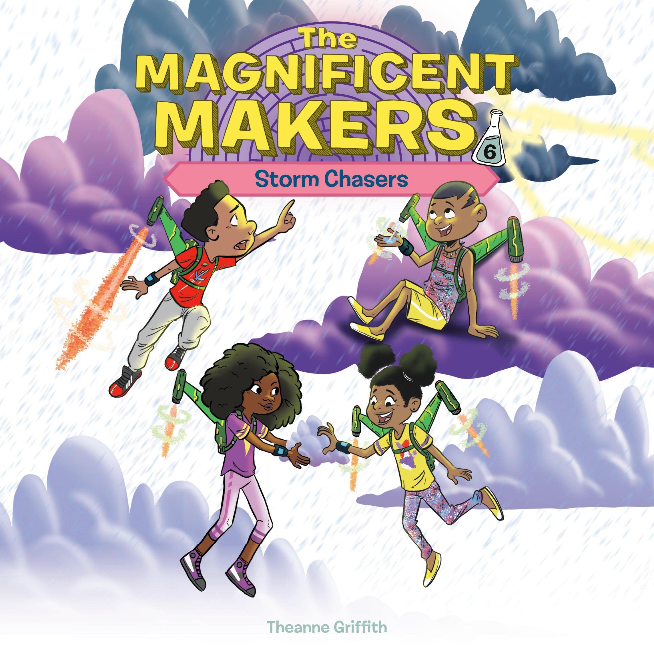 Cover art for The Magnificent Makers #6: Storm Chasers