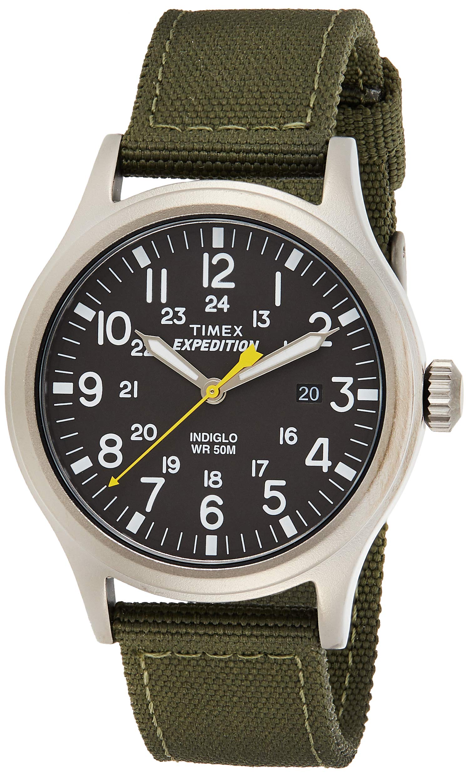 Mens Quartz Watch, Analog Display And Textile Strap - T49961