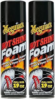 Meguiar's Tire Shine Foam - Glossy Black Tires