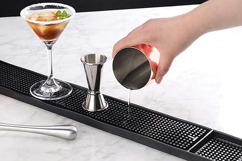 Miniatura 8 de New Star Foodservice 48438 - Alfombrilla de goma para encimera 260 x 31in color negro