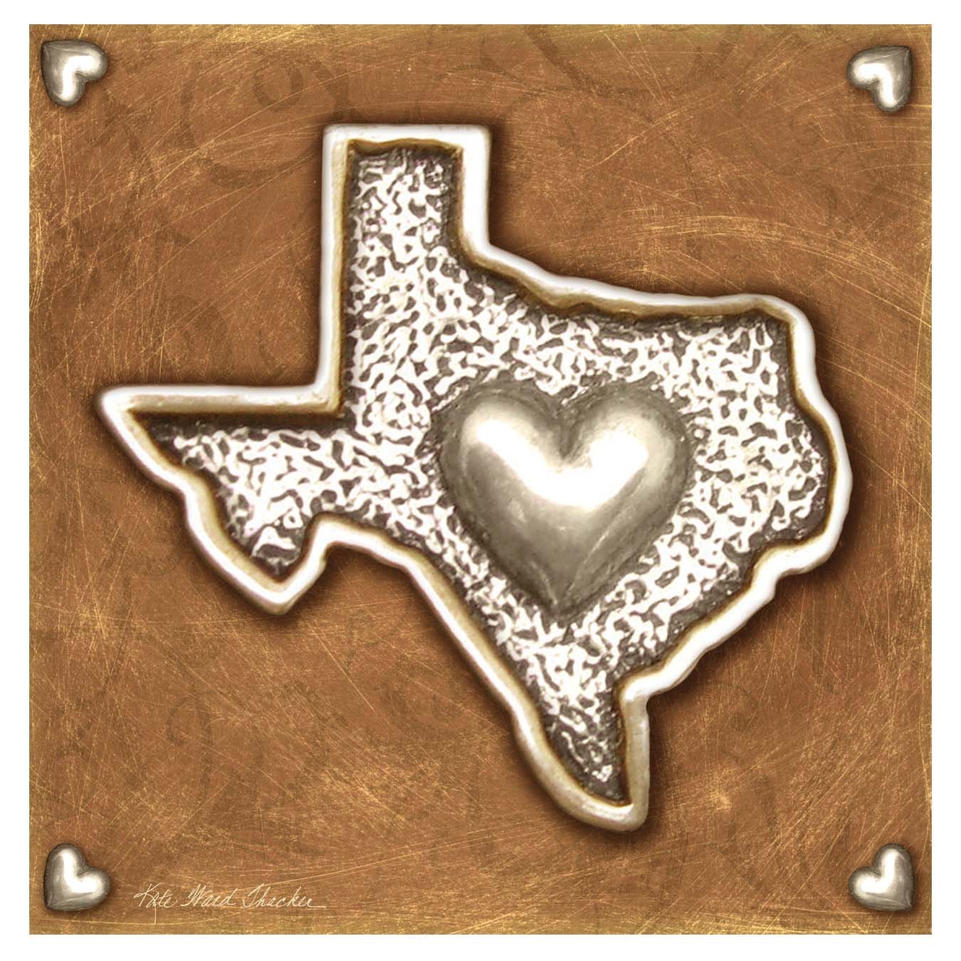 Dessous de verre Texas Love II parfaits pour vos apéritifs et verres
