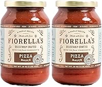 Vista 17 de Fiorella's Salsa de pasta Marinara - Salsa de tomate hecha con ingredientes frescos, sin aceite de semilla, sin azúcar añadido, vegano, sin gluten