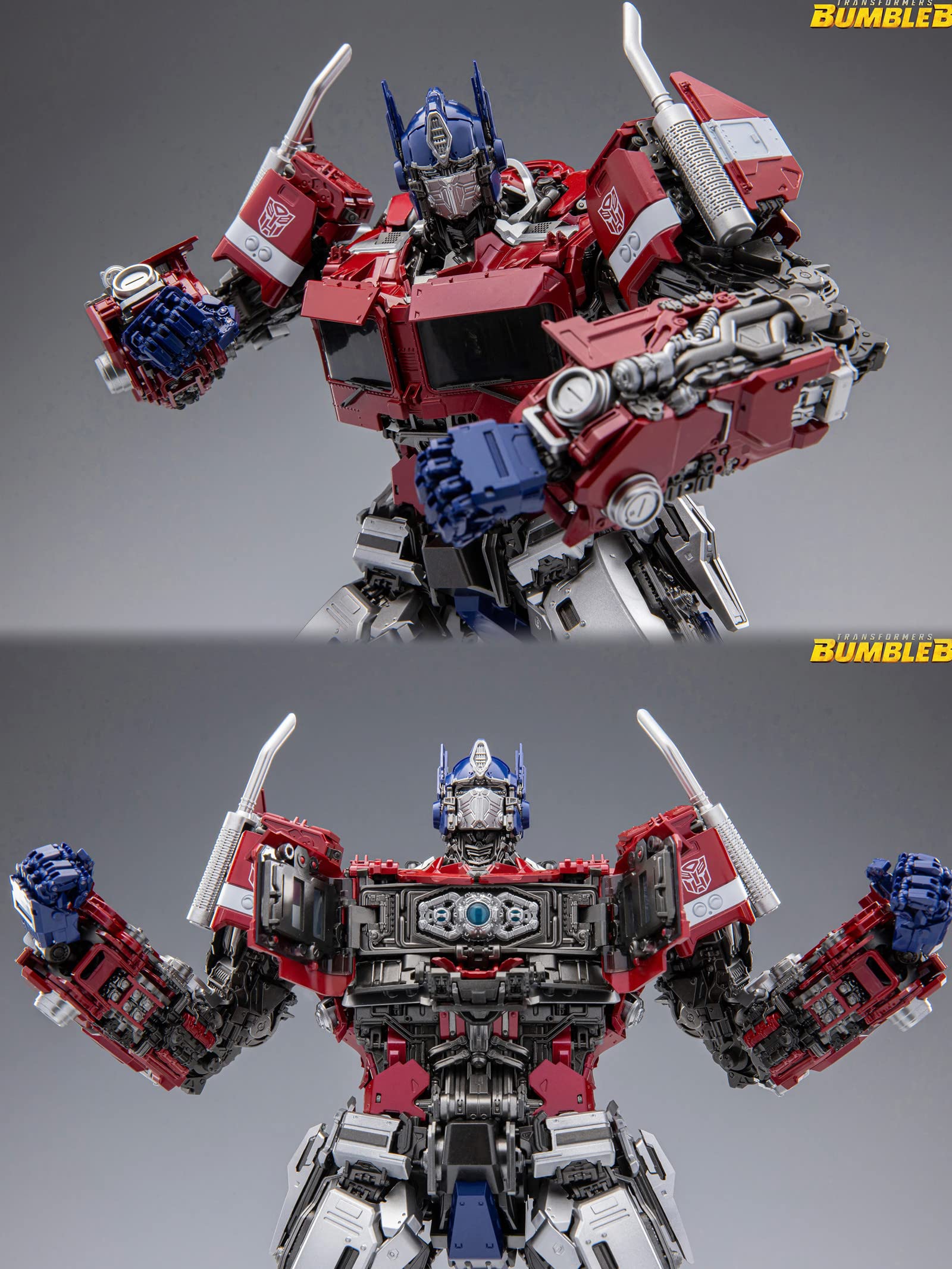 Transformers Toys Earth Mode Optimus Prime PLAMO, Bumblebee The