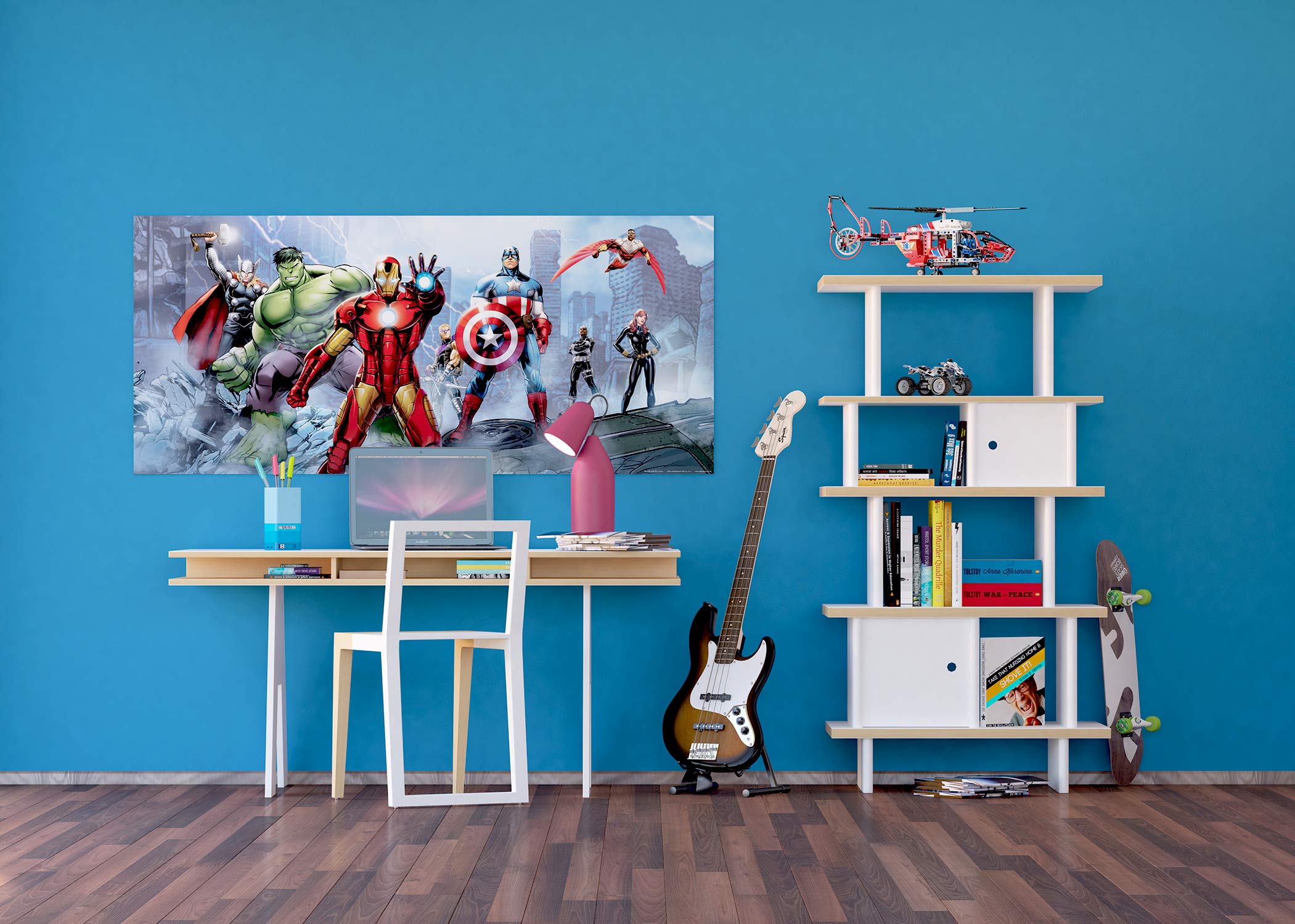 Paperposter Poster Avengers Super Heros 02 GEANT Poster Chambre Enfants