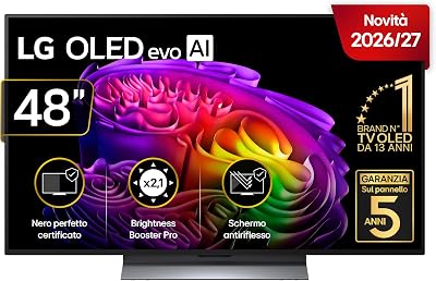 LG OLED evo AI 48 Pollici, Serie G6S 2026 Smart TV 4K - OLED48G66LS