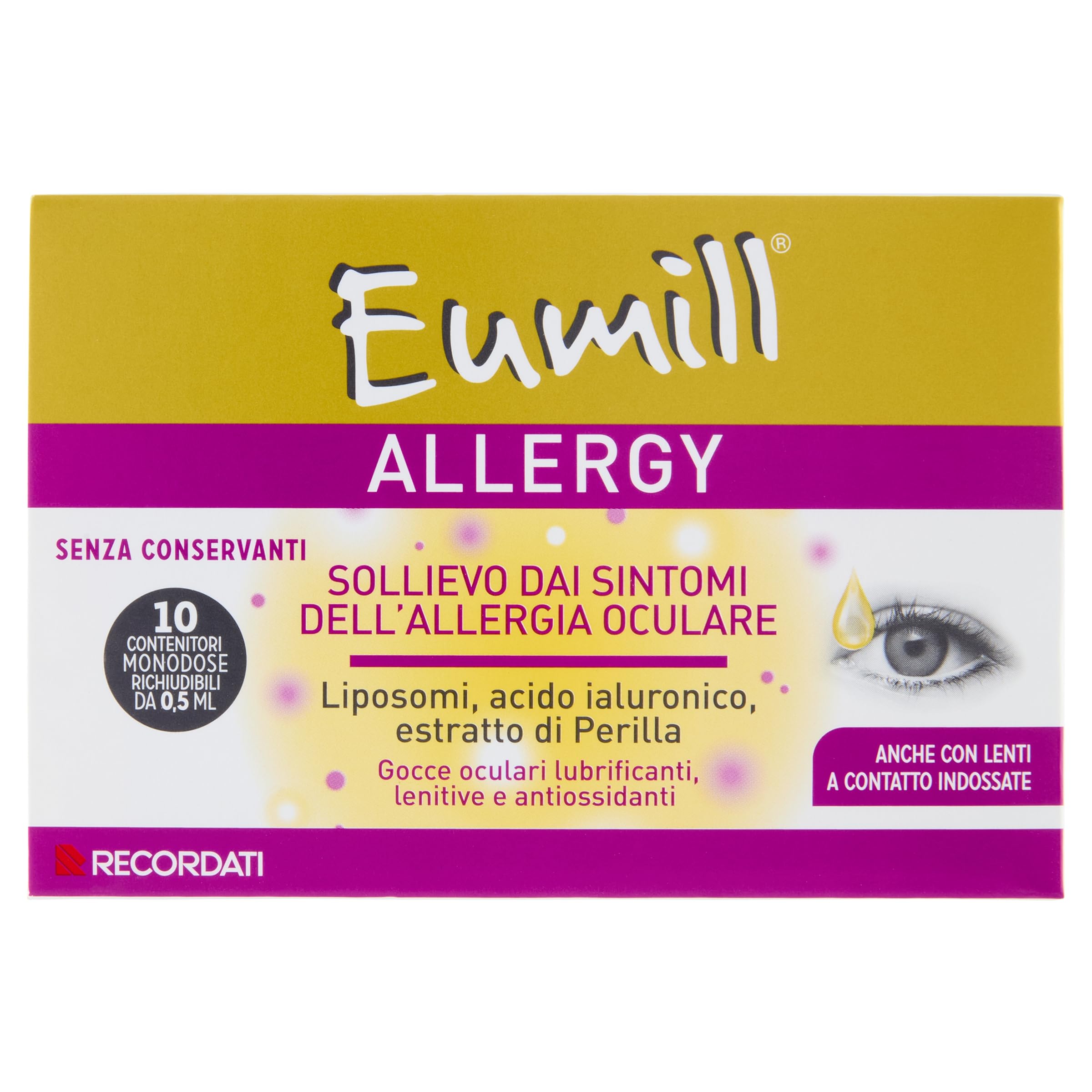 Eumill Allergy collirio - 10 contenitori monodose da 0,​5 ml