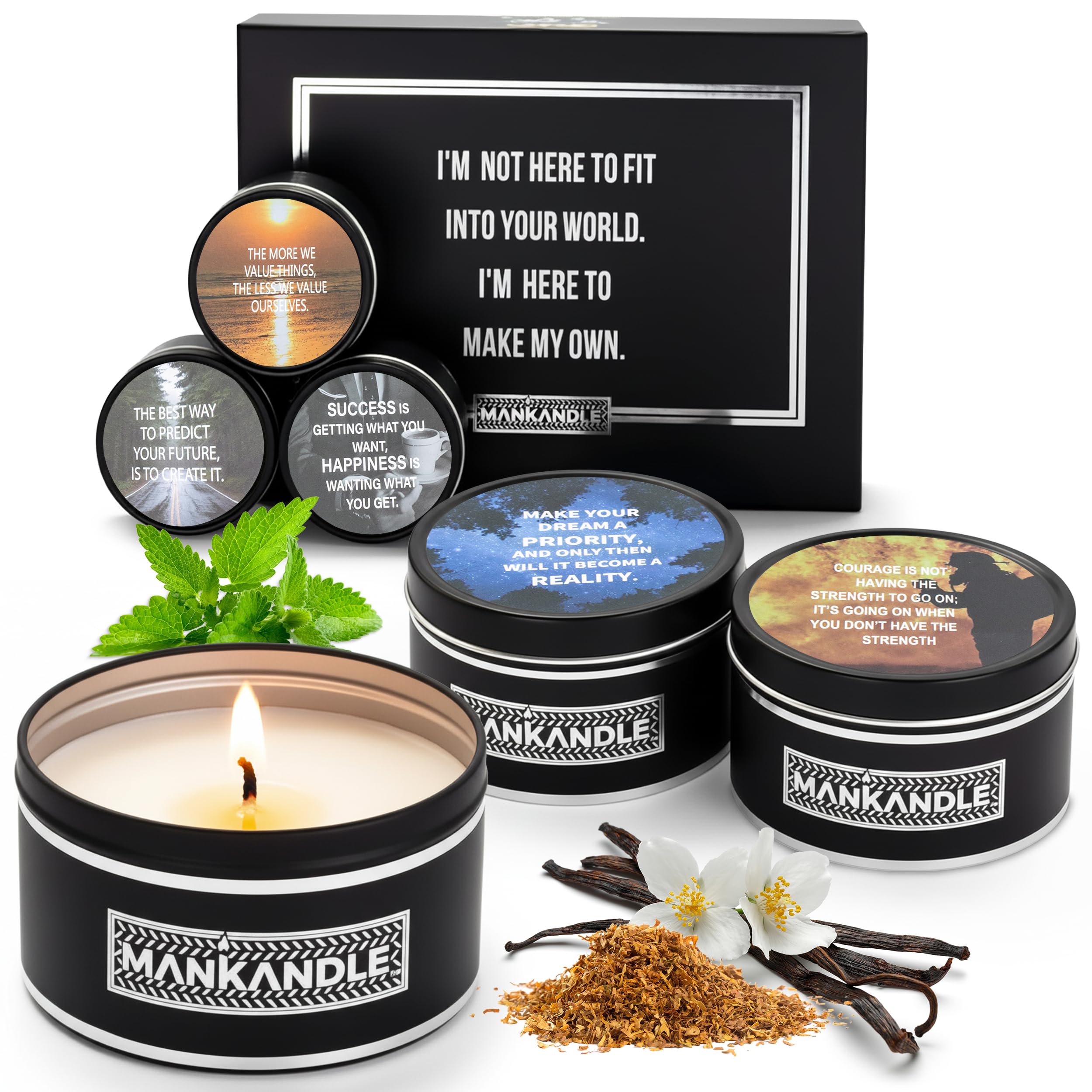 Majestic Zen Premium Scented Candles Gift Set