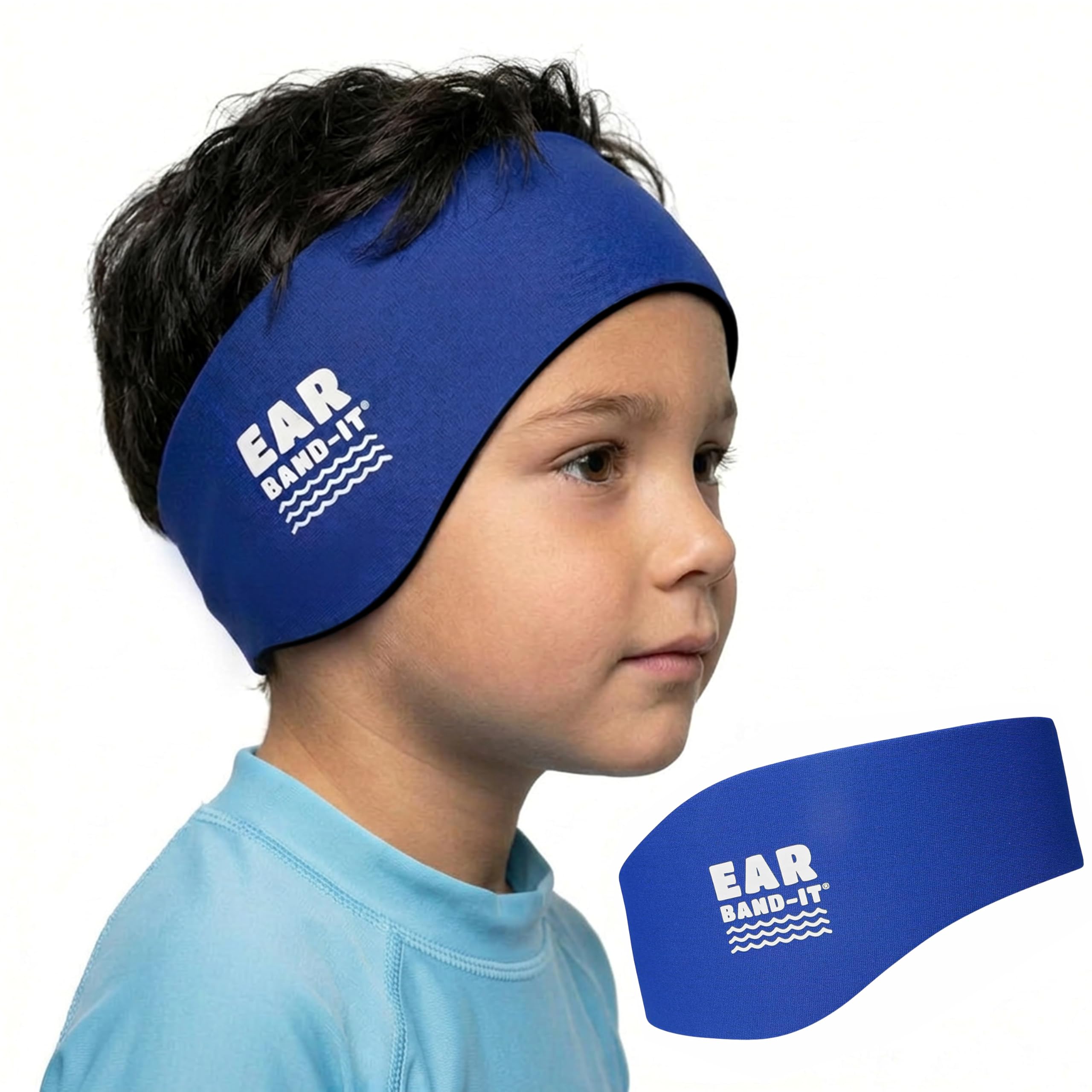 EAR BAND-IT - The Original Swimming Headband - Invented By Physician - Doctor Recommended