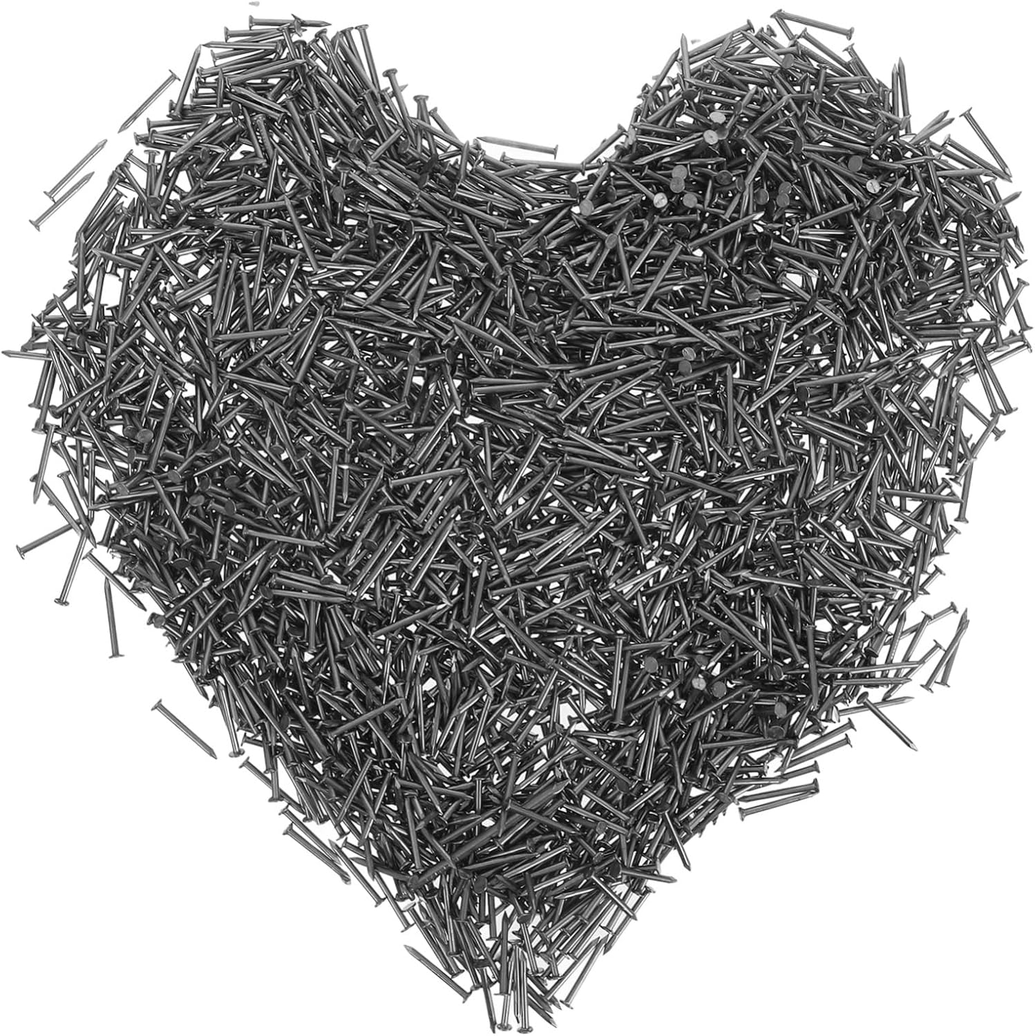 Generic 1bag Stainless Tip Nails for Woodworking Concrete Assorted Small Nails Kit Approx Versatile for Crafts Repairs Strong Penetration Power