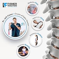 Vista 7 de Dispositivo de descompresión de la espalda baja – Tracción lumbar para descompresión espinal – Liberación de correa de estiramiento patentada