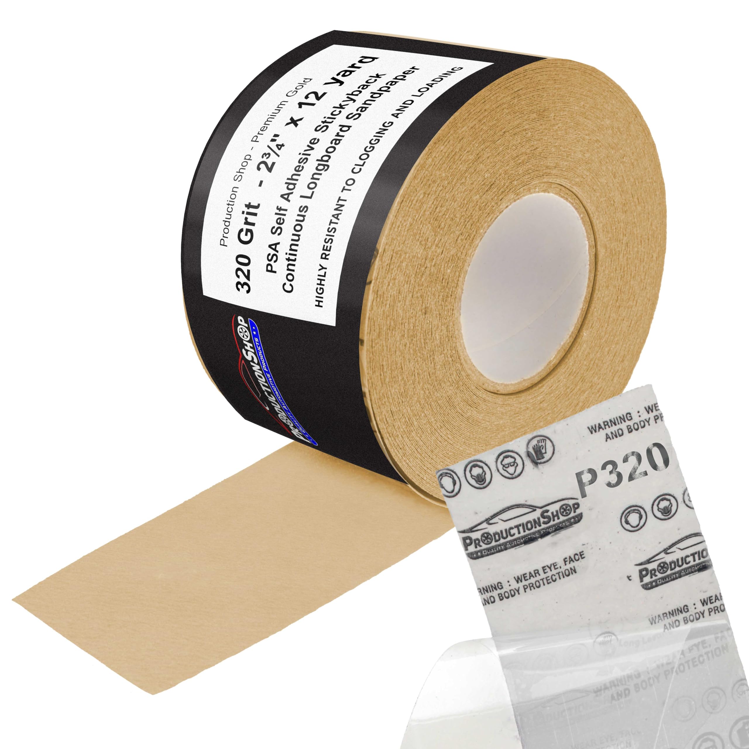 Premium Longboard Sandpaper Roll - 400 Grit -9