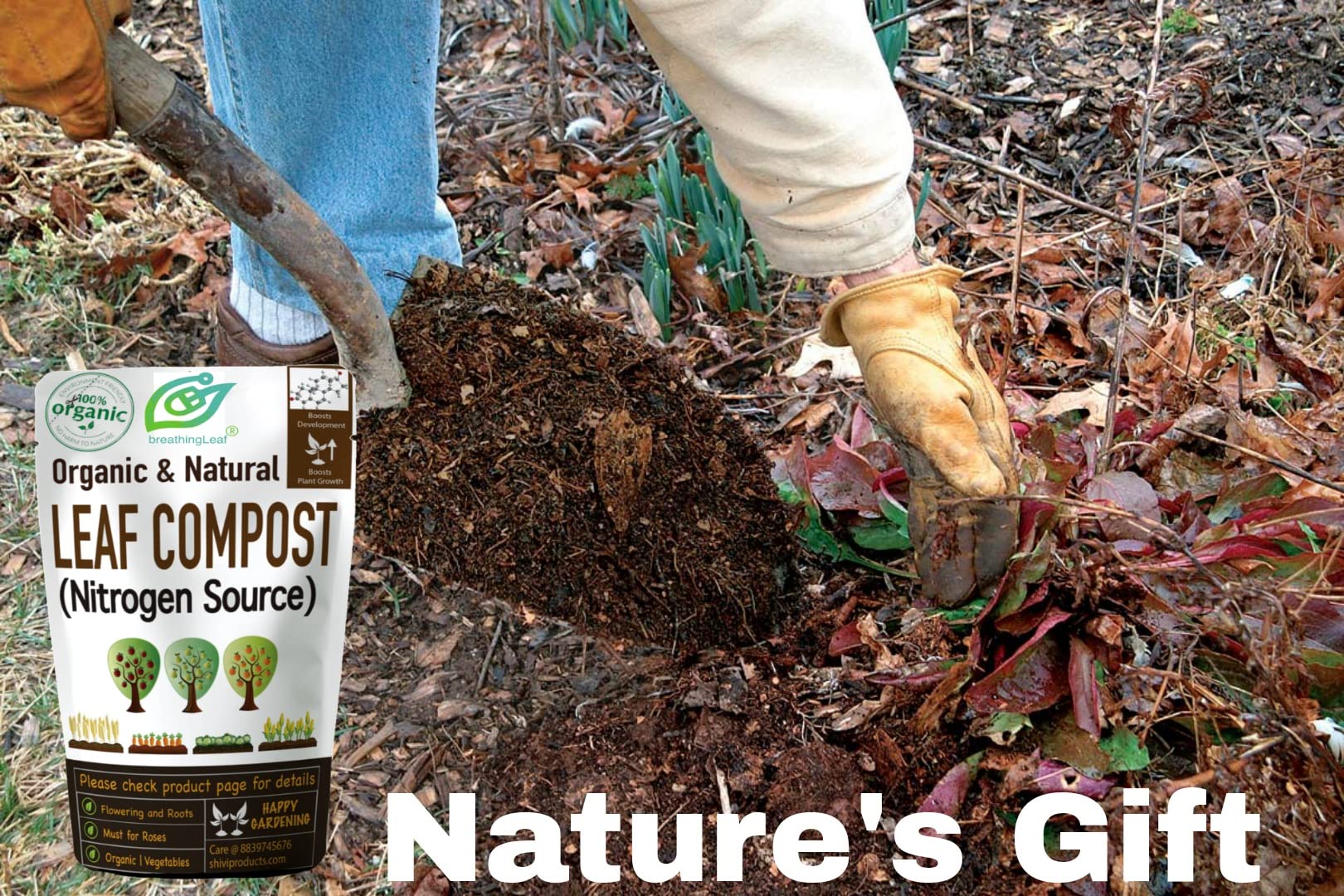 Organic Leaf Compost - Boost Your Garden! -5