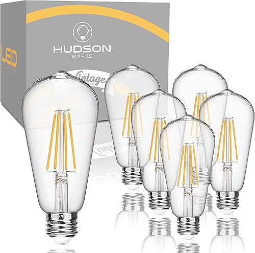 Miniatura 19 de HUDSON BULB CO. Bombillas Edison incandescentes vintage de 60 W