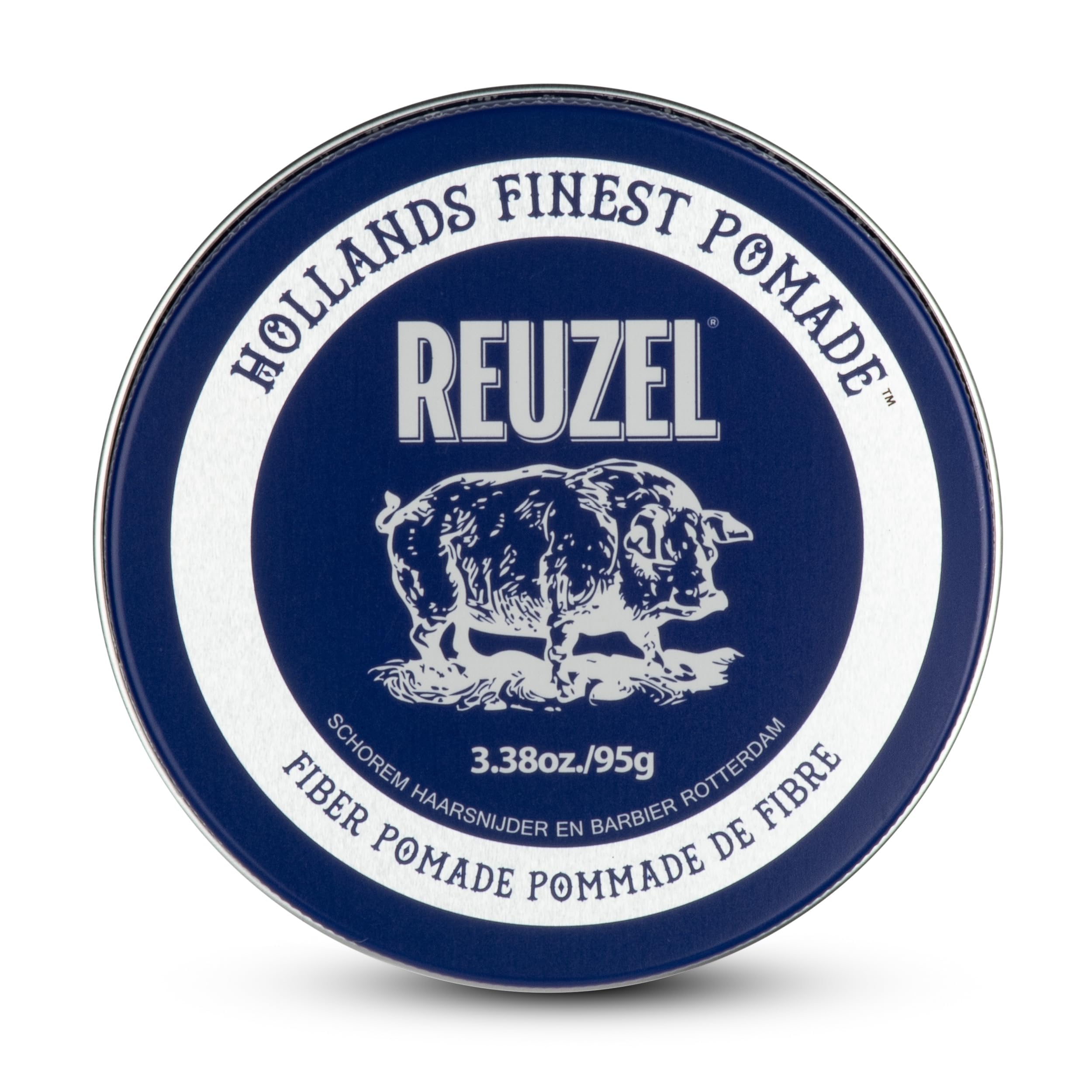Fiber Pomade, Low Shine Firm Holding Texurised Fuller Look, Easy To Restyle Throughout The Day 3.38oz/95g