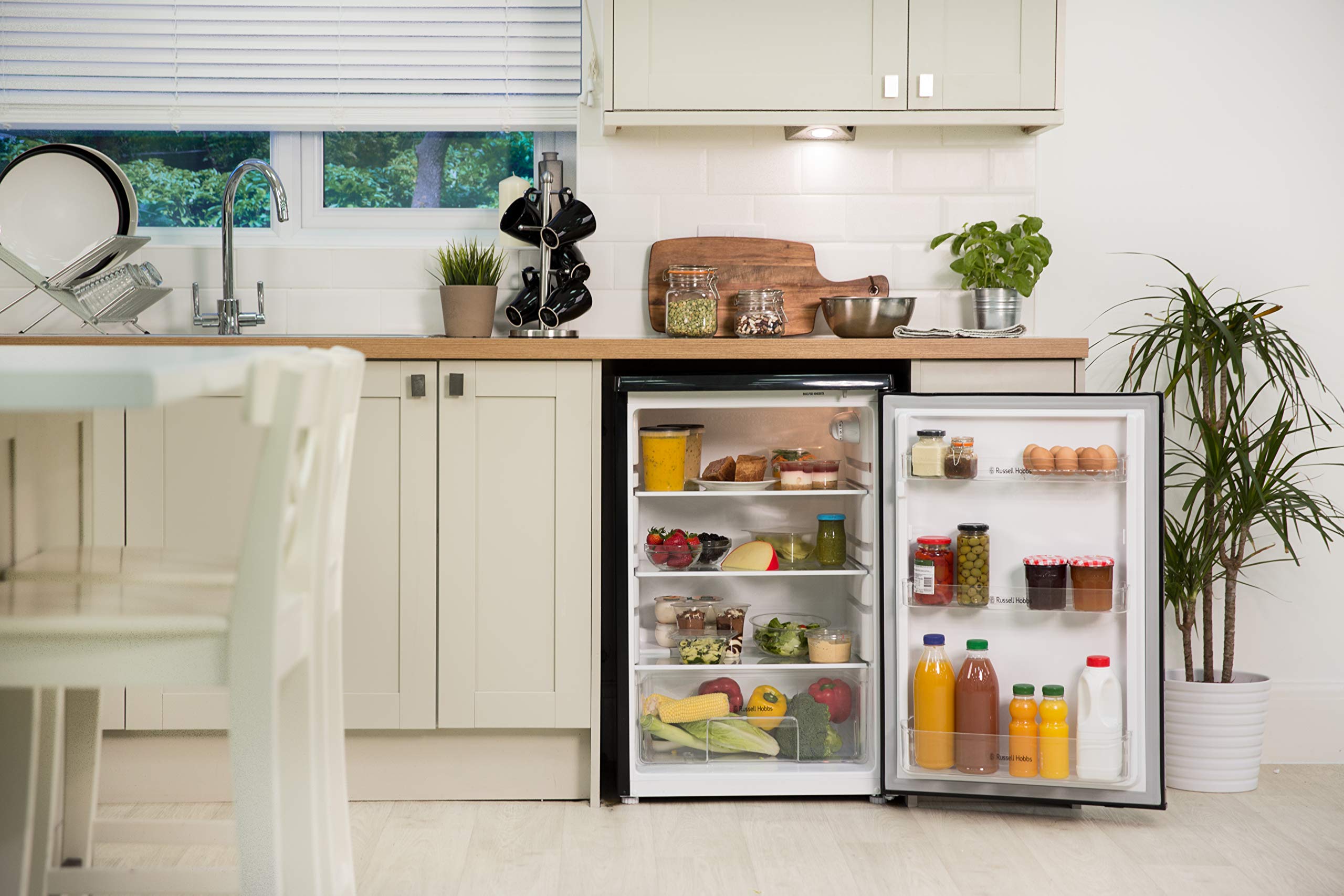 Buy Russell Hobbs RH55UCLF4B Freestanding Undercounter Larder fridge