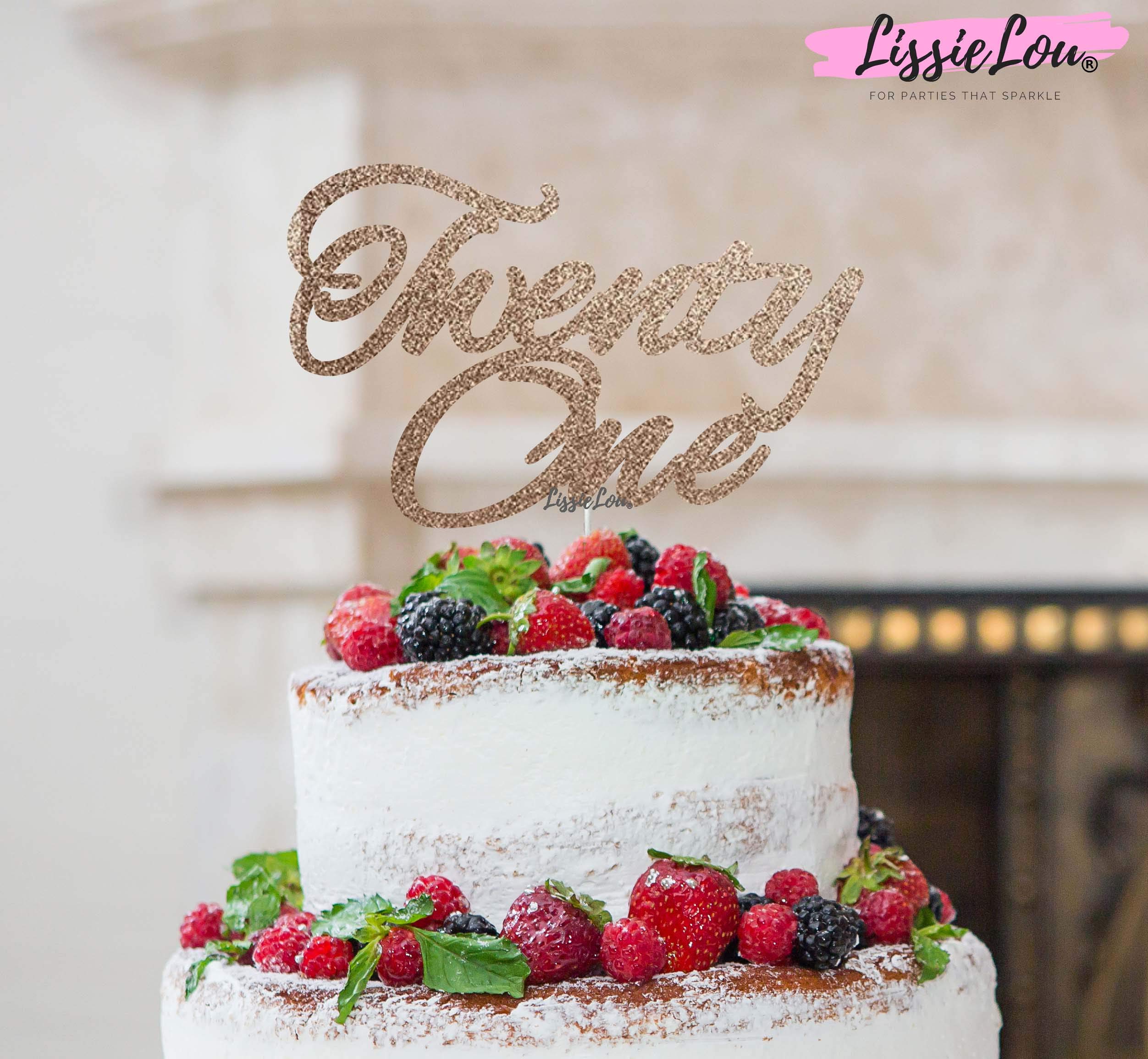 EKAM Decorazione per torta con scritta in lingua inglese Love You, decorazione per torta di San Valentino, decorazione per torta con glitter, anniversario di matrimonio, 400 g/m² (blu reale