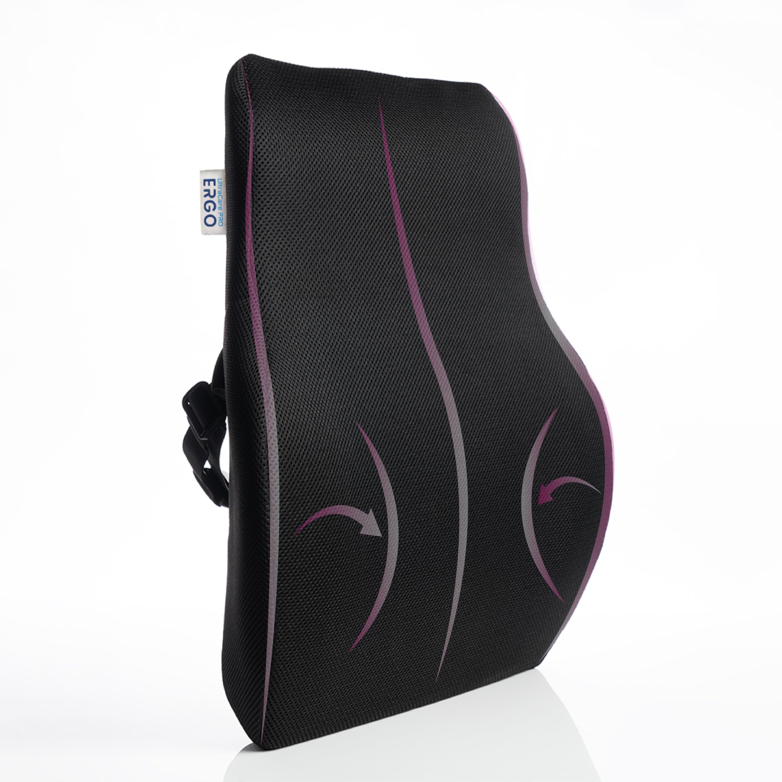UltraCare PRO Ergo Backrest Support for Chair & Car Seat - Full Back Support Cushion - Lumbar & Upper Back Pain Relief - High Density Memory Foam - Adapts to Body Curves - Breathable Air Mesh Design (B0DGXCMBPP) Amazon Price History, Amazon Price Tracker
