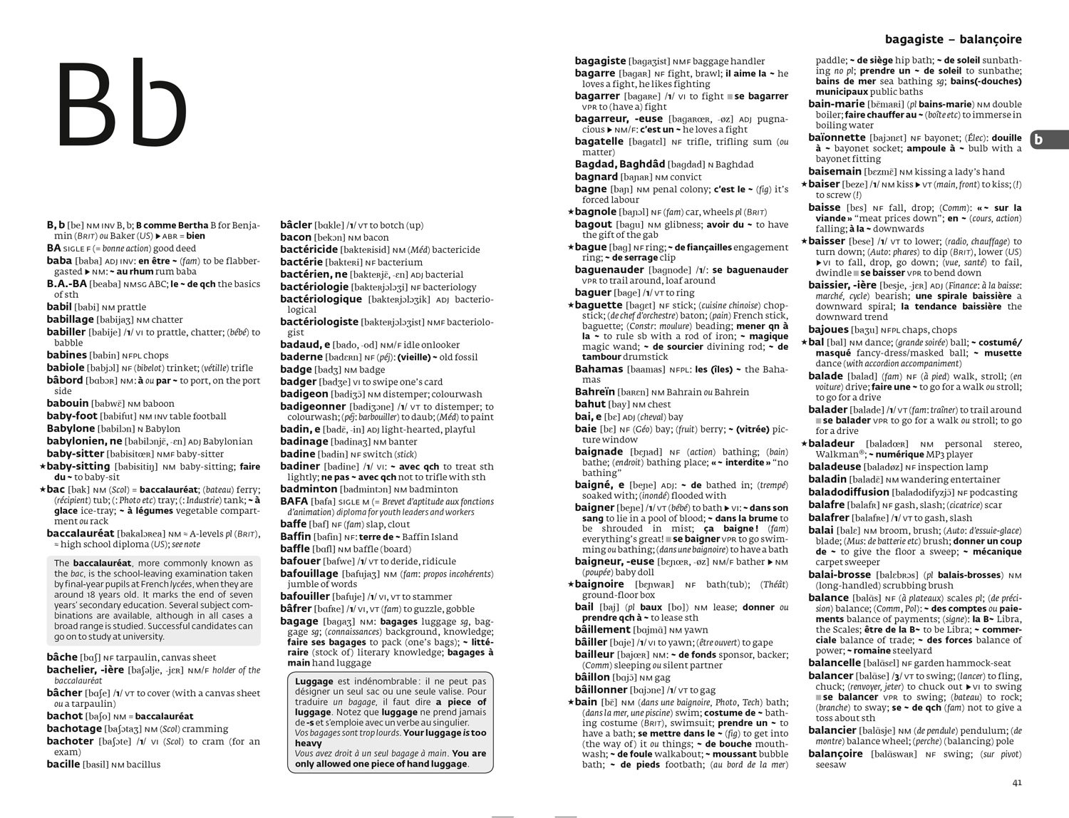 French Dictionary and Grammar: Two books in one