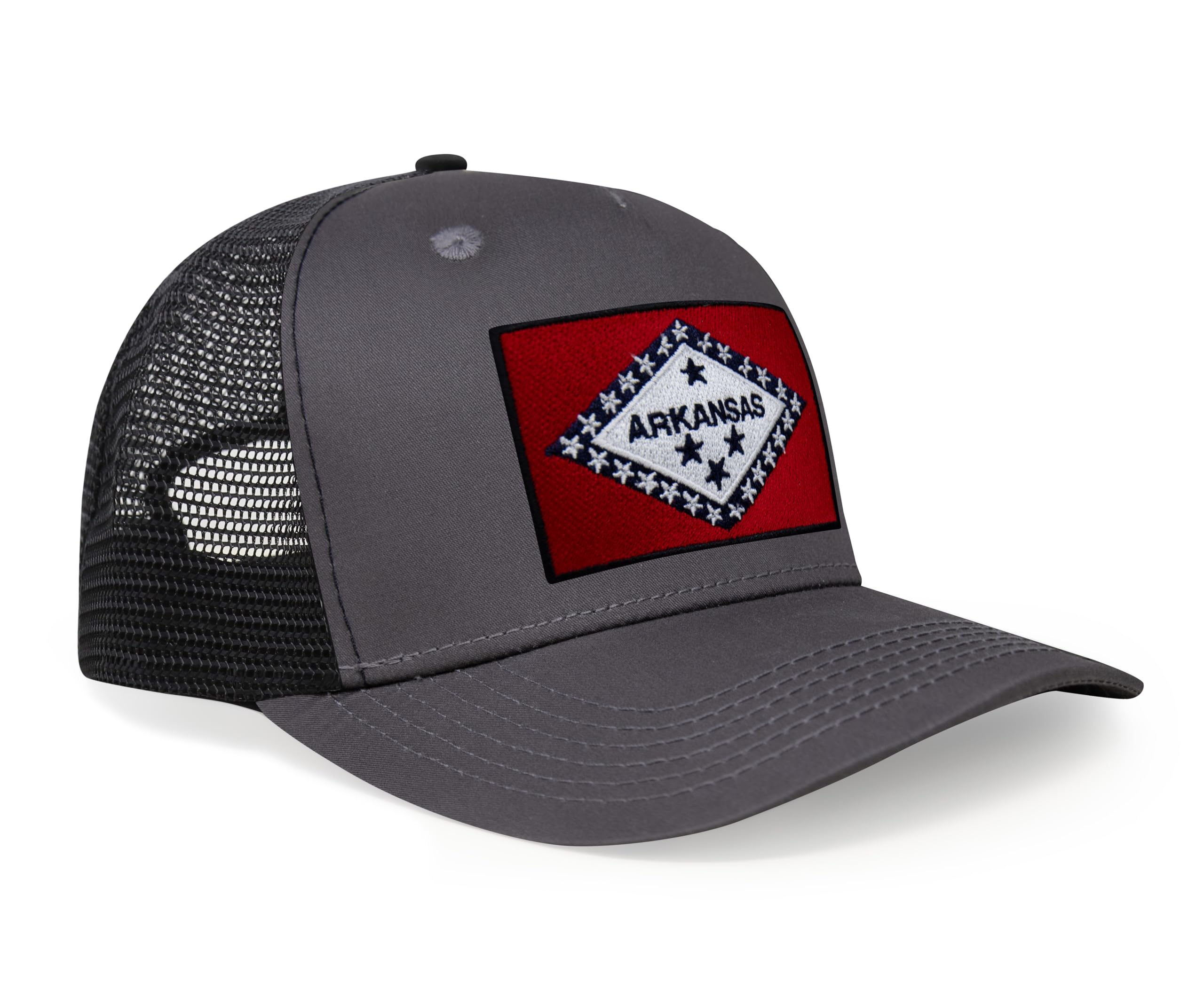 International Tie State Hat for Men and Women, Adjustable Snapback Trucker Baseball Cap with Embroidered Patch