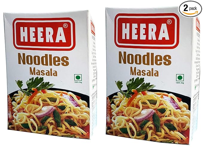 Spices Noodles Masala , Chowmein Masala, Use in Pasta Chinese Noodles Macroni Khakhra, (50gms+50gms = 100grams Pack of 2)