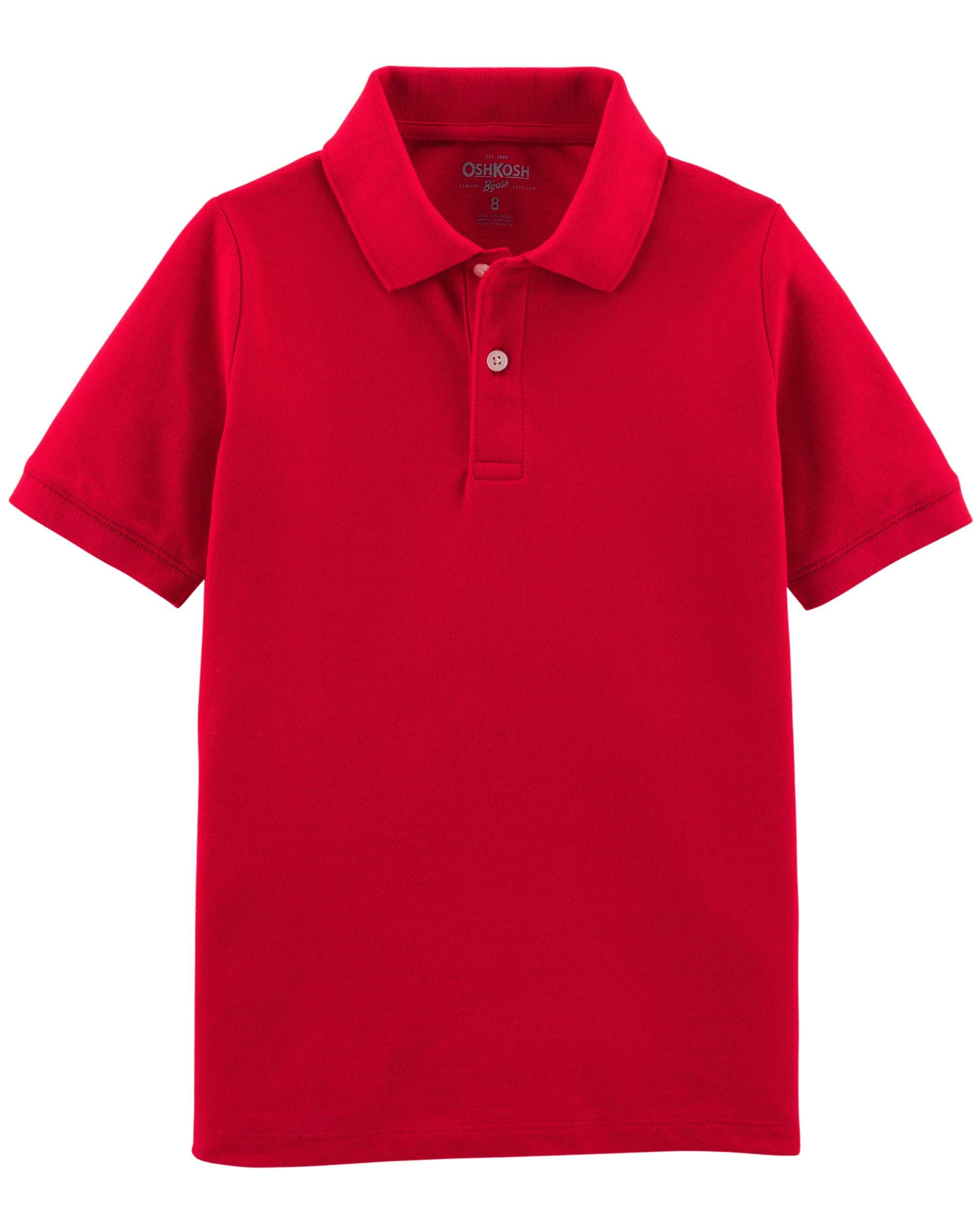 OshKosh B'Goshboys Short Sleeve Uniform Polo Polo Shirt
