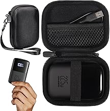 GETGEAR case for INIU Portable Charger, Small 10000mAh Power Bank USB C in/Output 22.5W Fast Charging (Black)