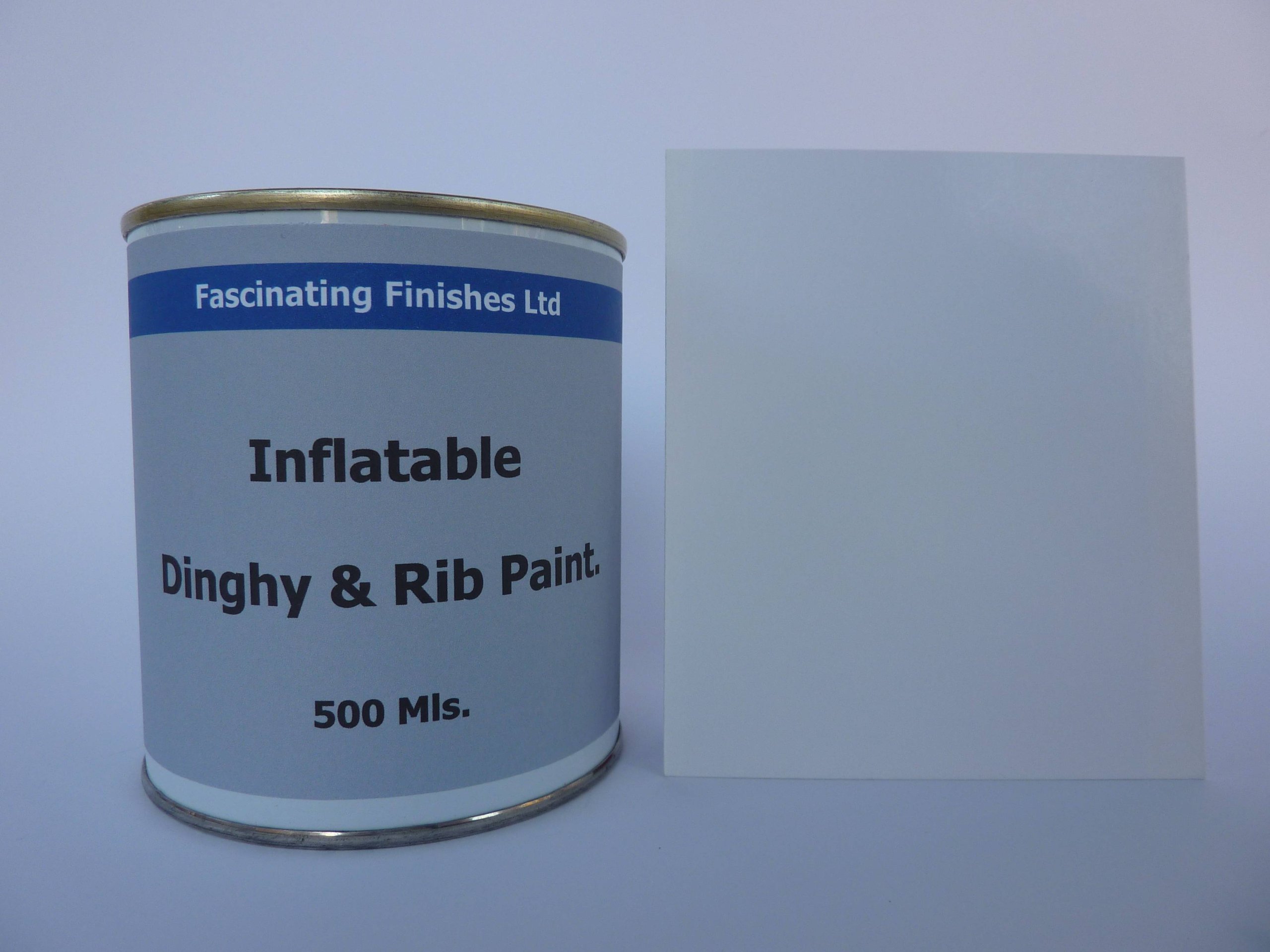 1 x 500ml White Inflatable Dinghy Anti Slip Paint. Boat Rib Fishing Raft