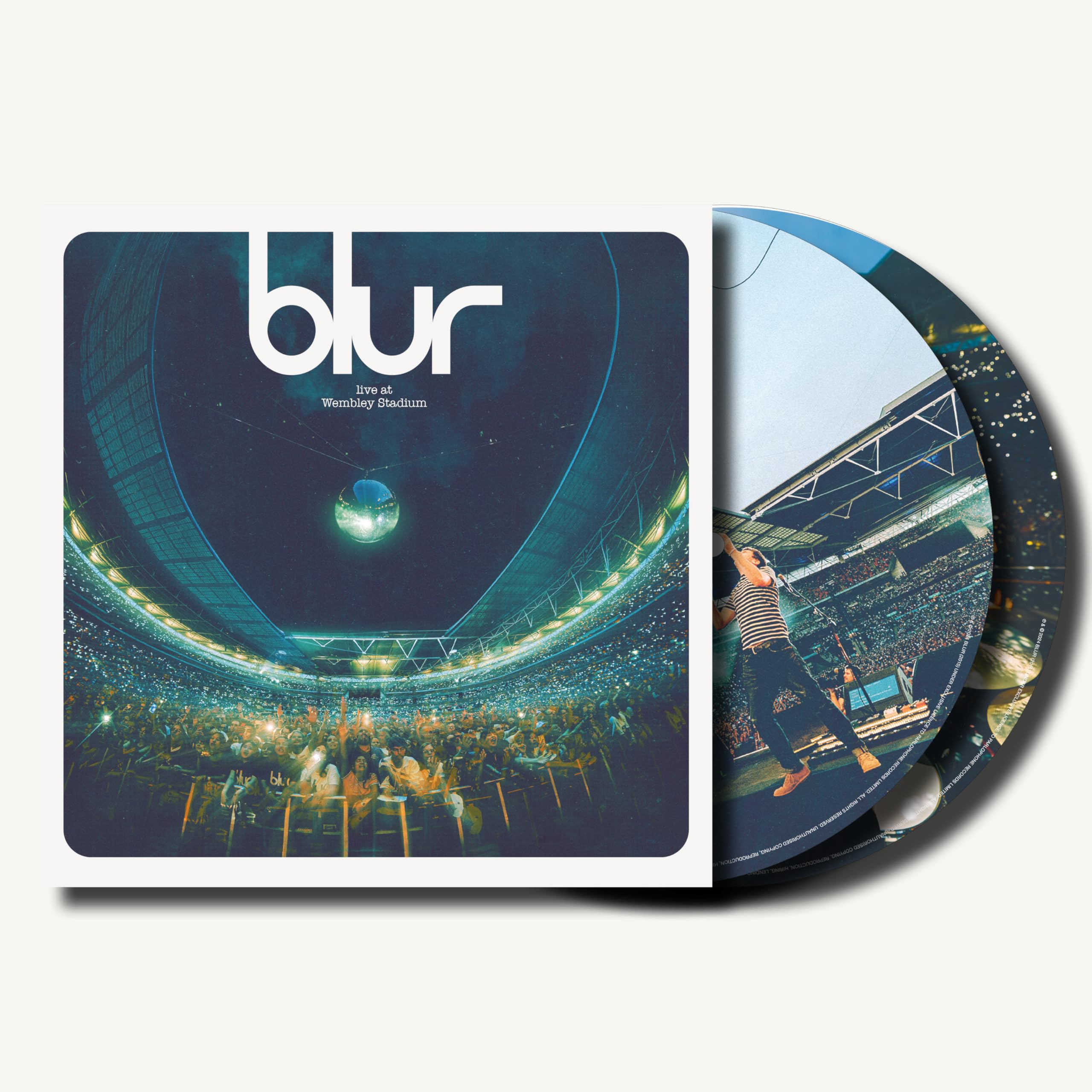 Blur Live At Wembley Stadium Double LP Vinyl NEW