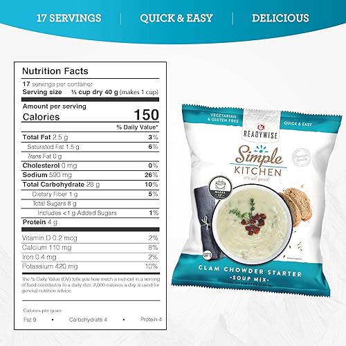 Vista 83 de READYWISE - Cocina simple, macarrones y queso, 16 porciones por paquete, MRE, vegetariano, senderismo, artículos esenciales de campamento