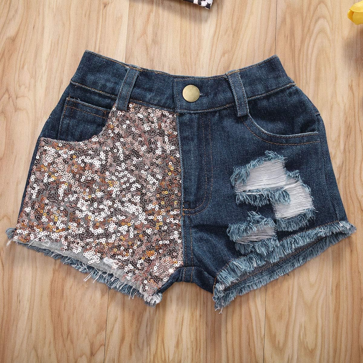 Buy Toddler Baby Girl Leopard Outfits 