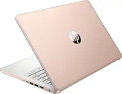 Laptop HP Stream 2022 de 14 polegadas, processador Intel Celeron N4020 dual-core, memória DDR4 de 4 GB, armazenamento de 128 GB (cartão eMMC de 64 GB + cartão de 64 GB), HDMI, WiFi, webcam, Bluetooth
