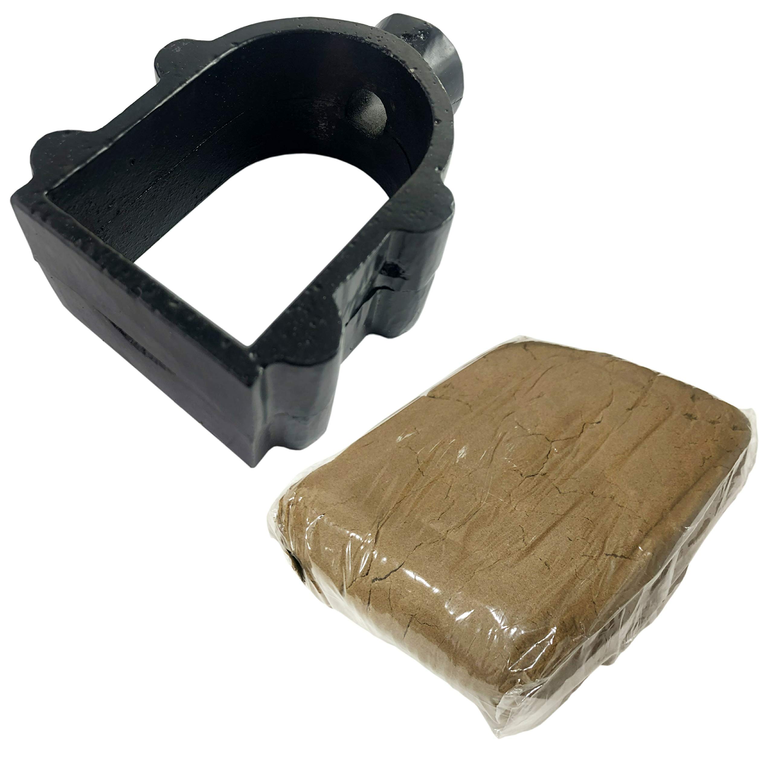 Jewellers Tools SAND FLASK (C) & 1kg SAND SET Traditional Sand Casting Moulds - for All Types of Casting (1590)