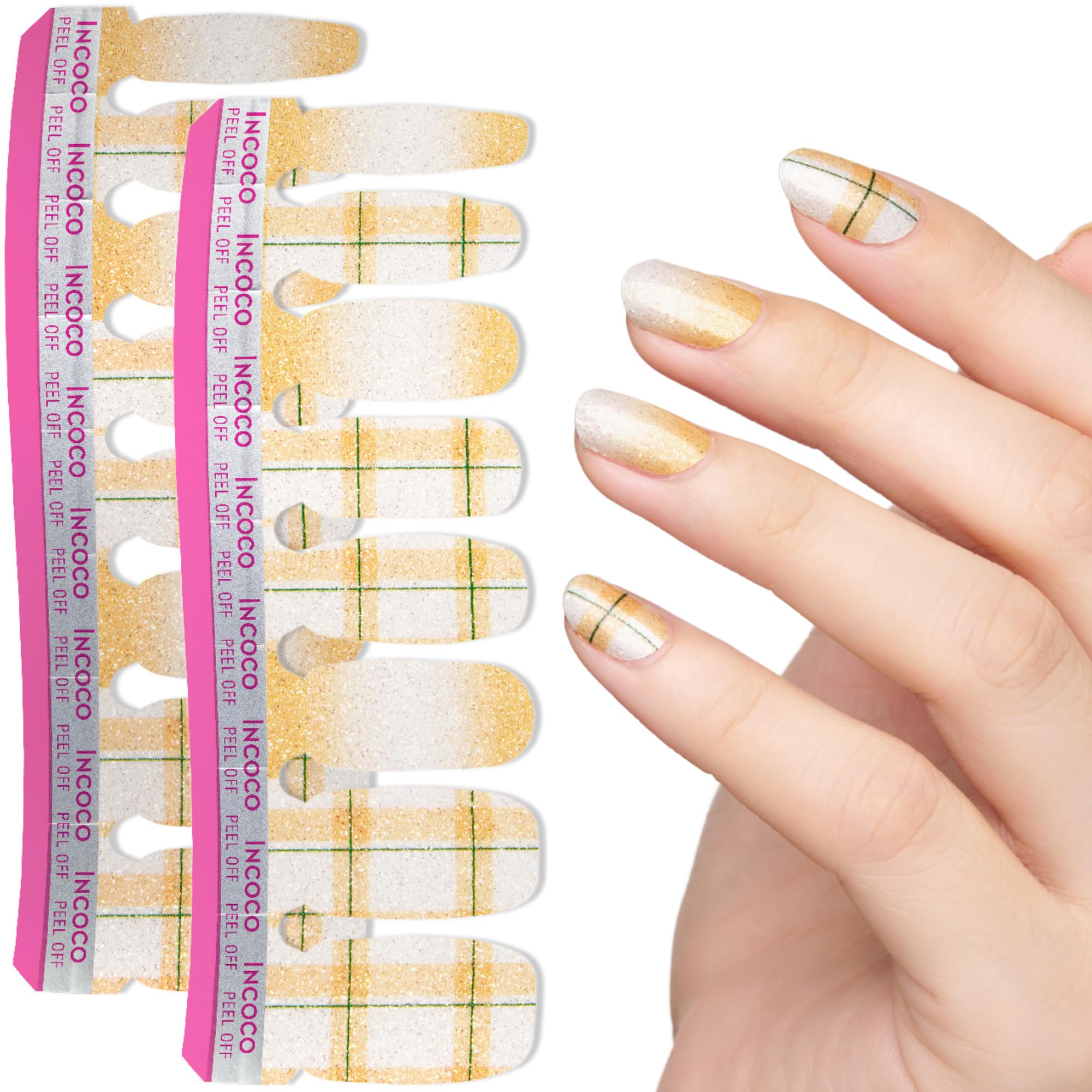 インココ　INCOCO 管理番号3 INCOCO ネイルシール 簡単 貼る ネイル ラメ インココ
