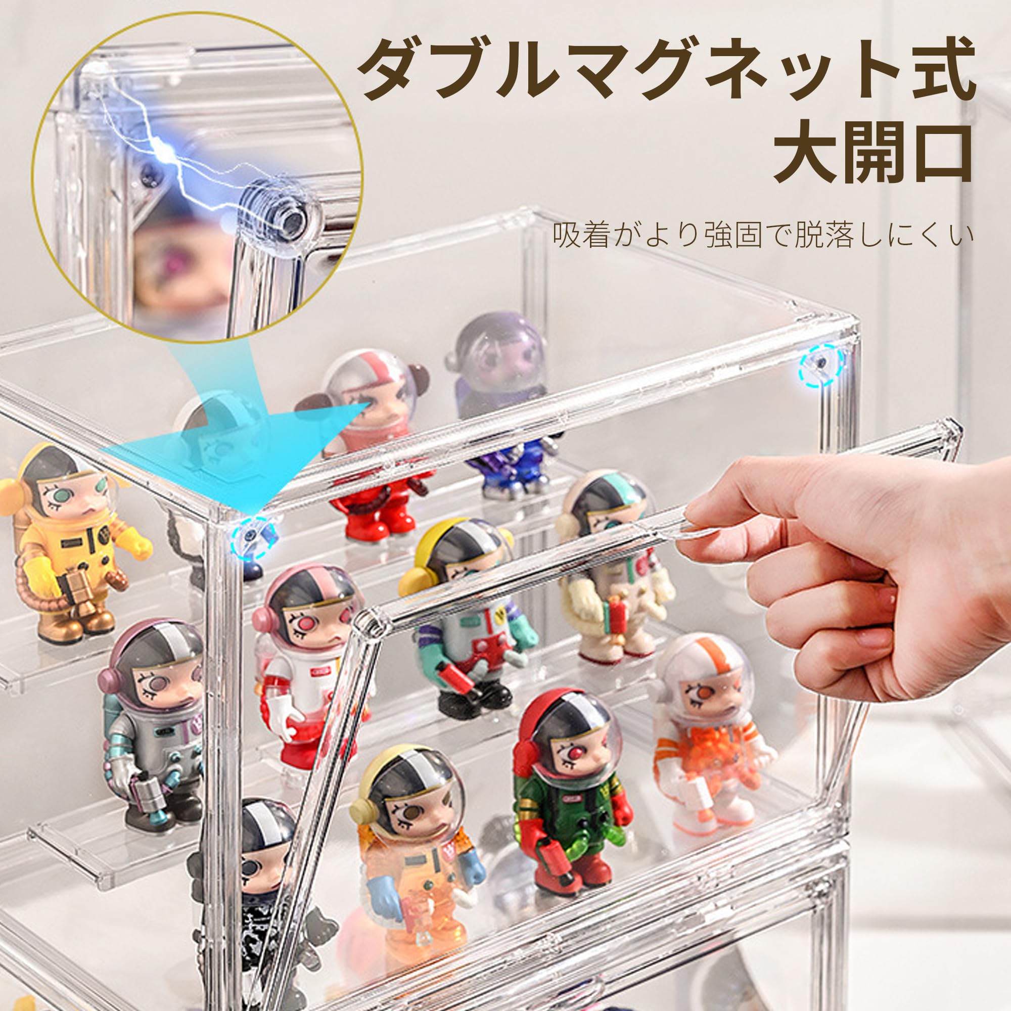 Amazon.co.jp: AAGWW フィギュアボックス ディスプレイボックス