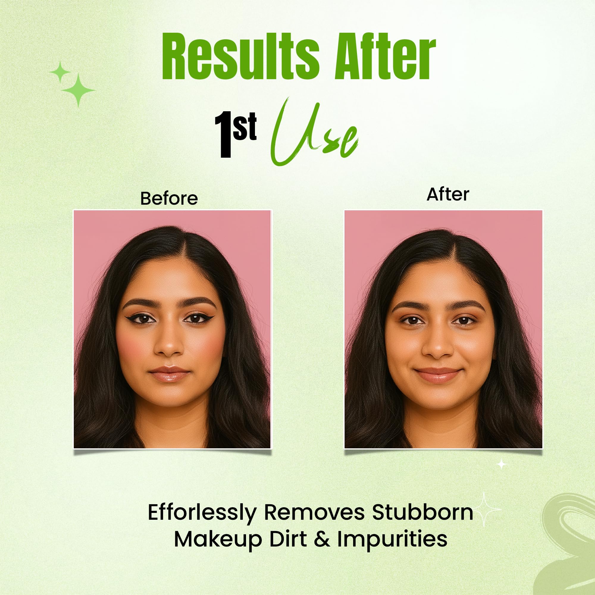 Fashion Colour Clean It Zero Gentle Makeup Remover Balm | Nourishing Balm-to-Oil Formula | Effortlessly Remove Stubborn Makeup Leaving Skin Hydrated & Rejuvenated | 100gm | Green - Image 6 thumbnail