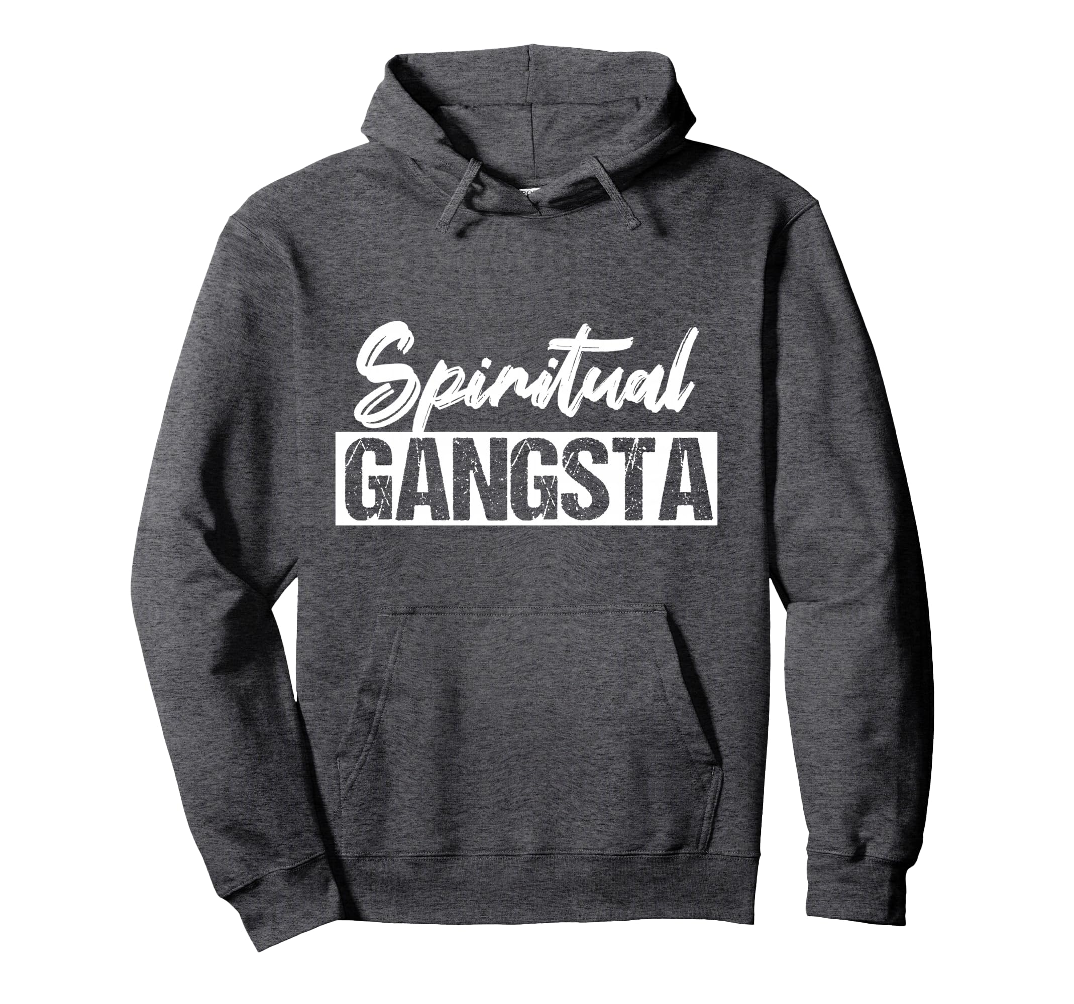 New Age Spiritual Spirituality Yoga Gangster Enlightened Zen Pullover Hoodie