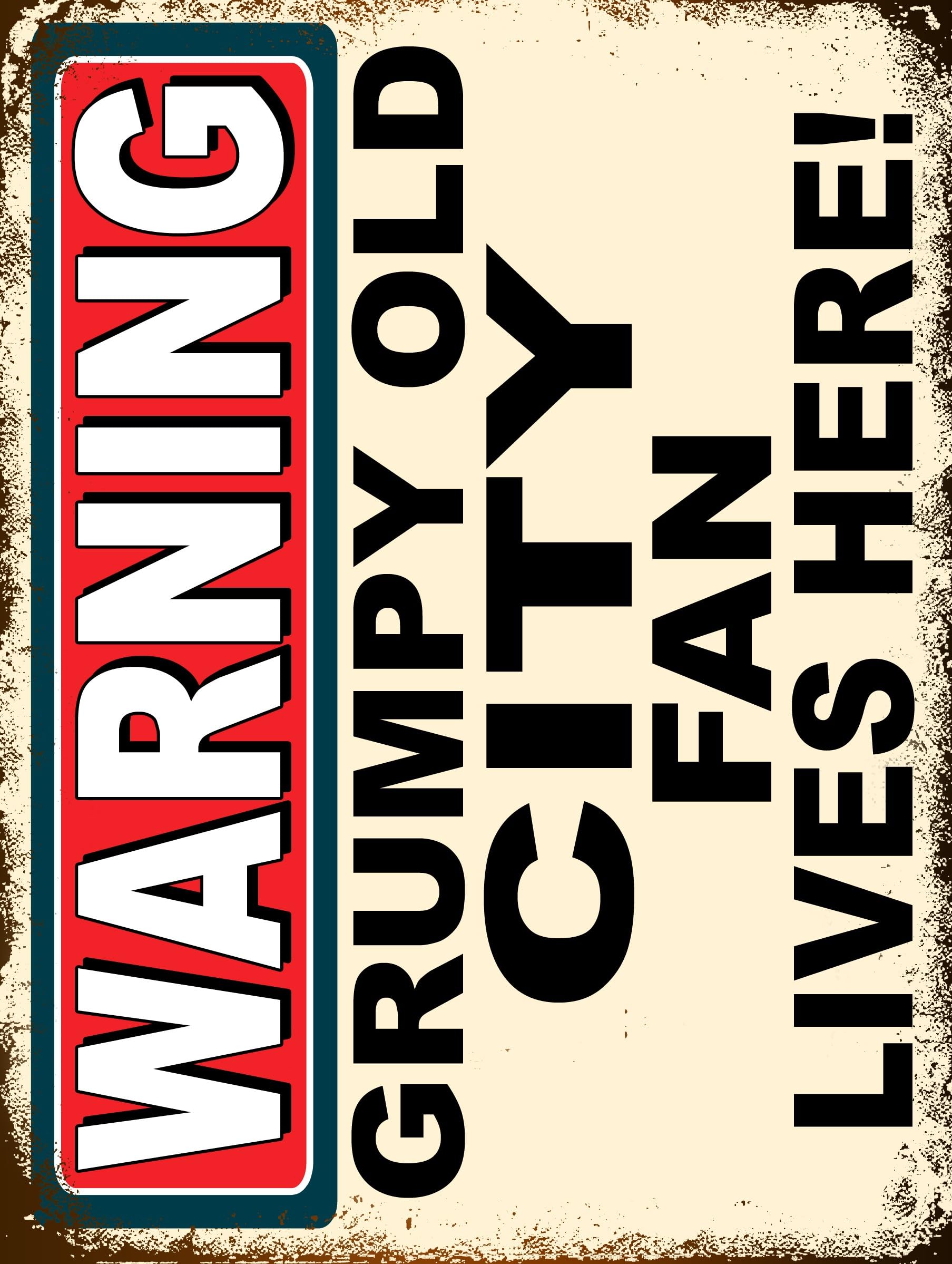 Metal Sign Plaque Number One City Fan Football, 10X8 inches Ref7577
