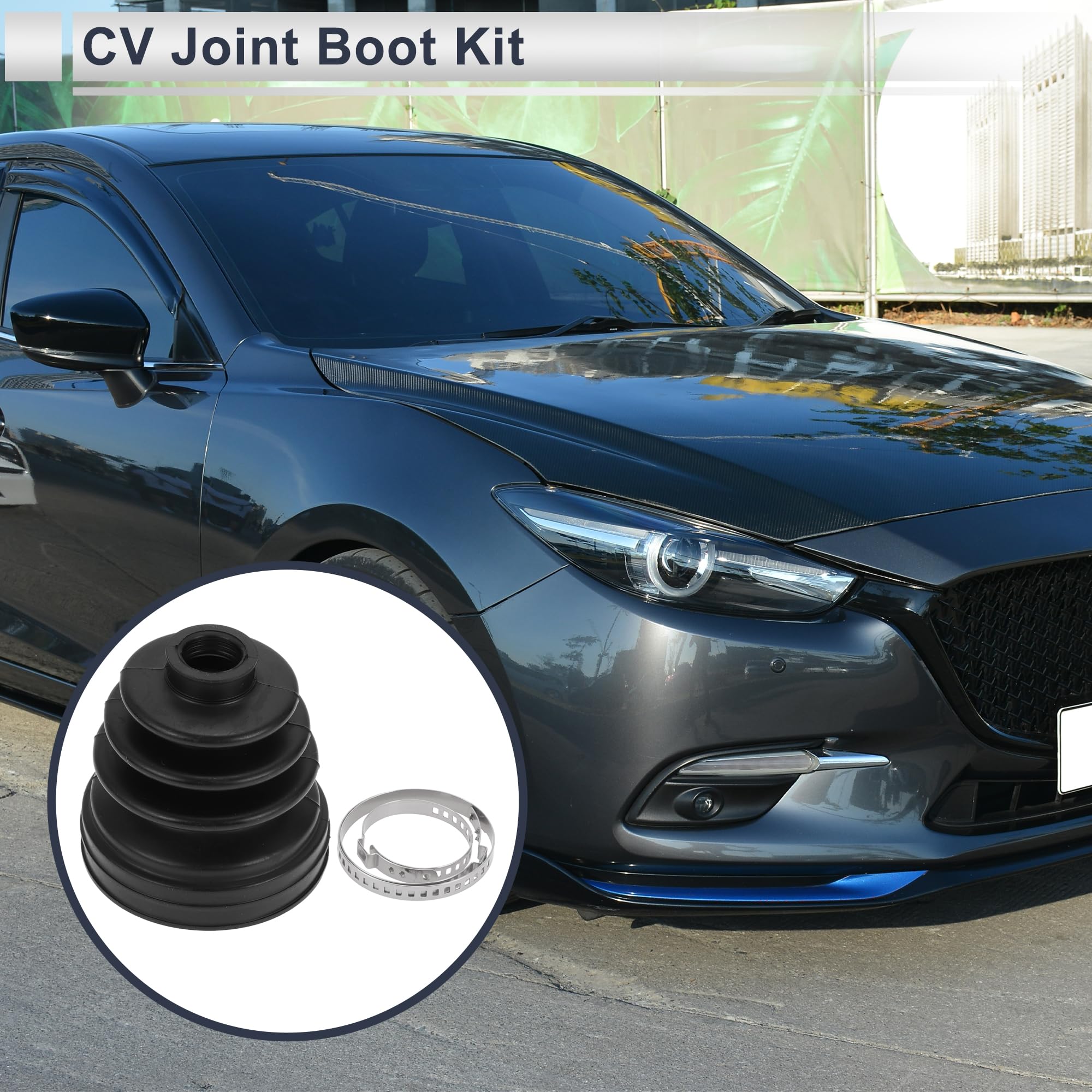 Amazon.com: RATCHROLL Inner CV Joint Boot Kit for Mazda 3 2004