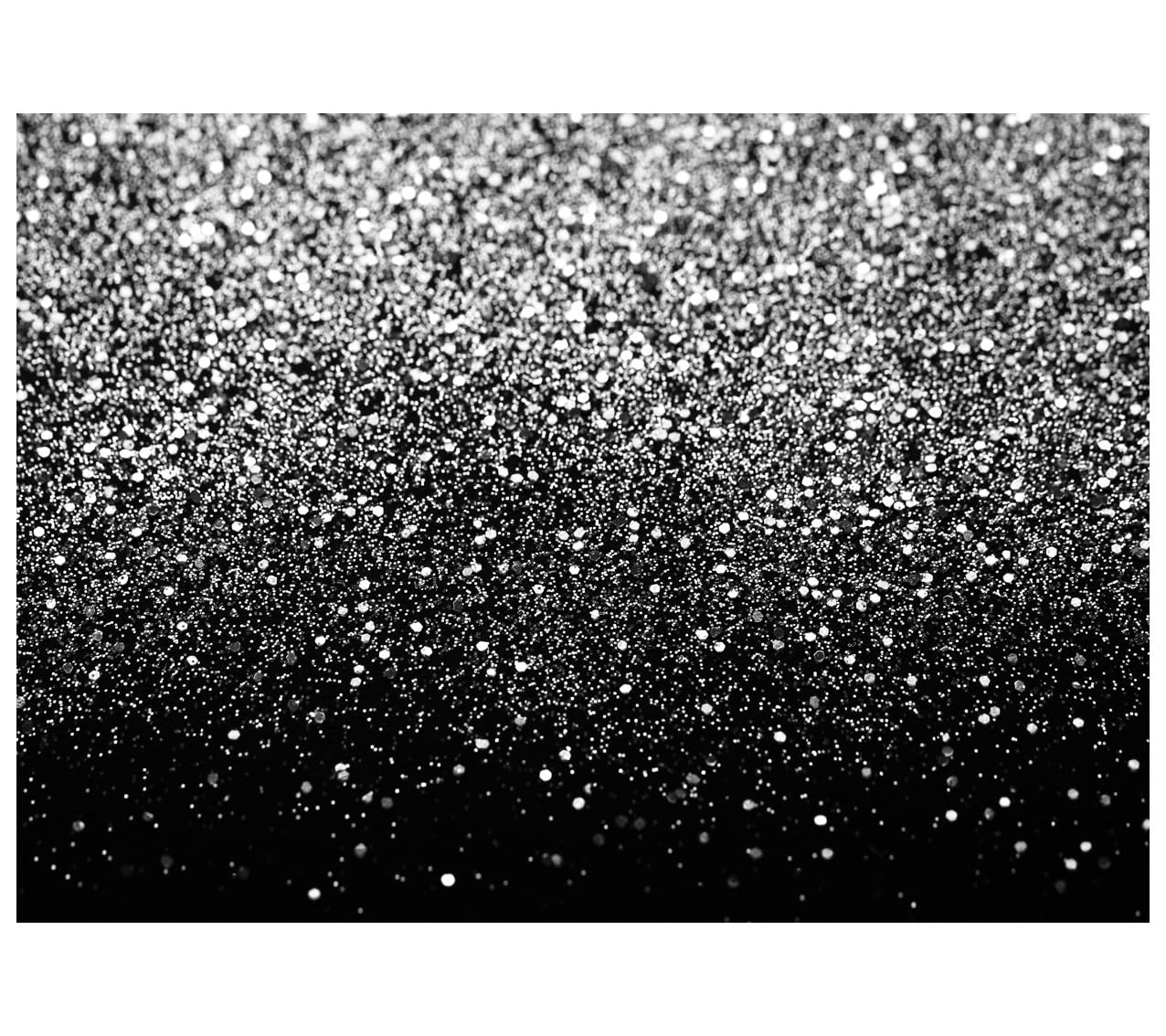 AIIKES 10x8FT Black and Silver Backdrop Silver Flash Backdrop Birthday Party Decoration Background XY65