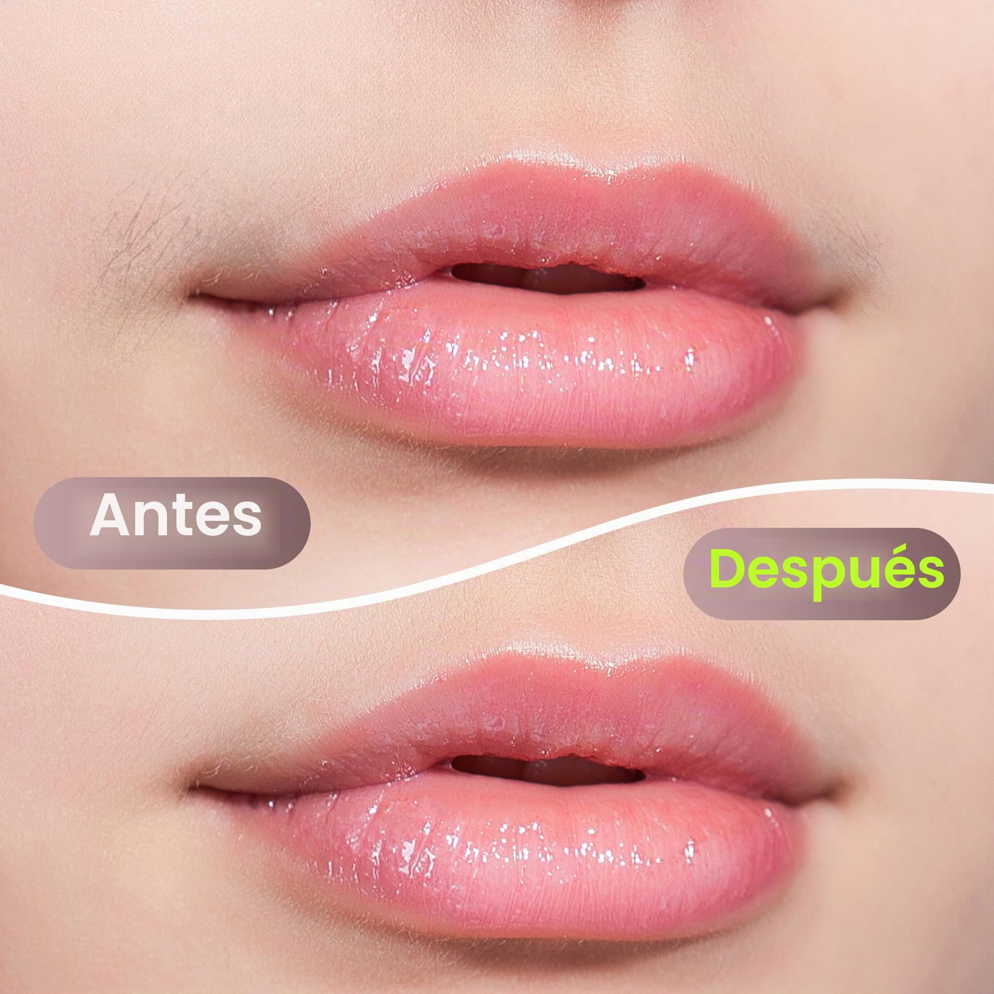 Depilación facial para mujer: dispositivo eléctrico de depilación, maquinilla de afeitar recargable sin dolor para barbilla, labio superior, melocotón, pelusas con luz para mujeres (oro rosa)