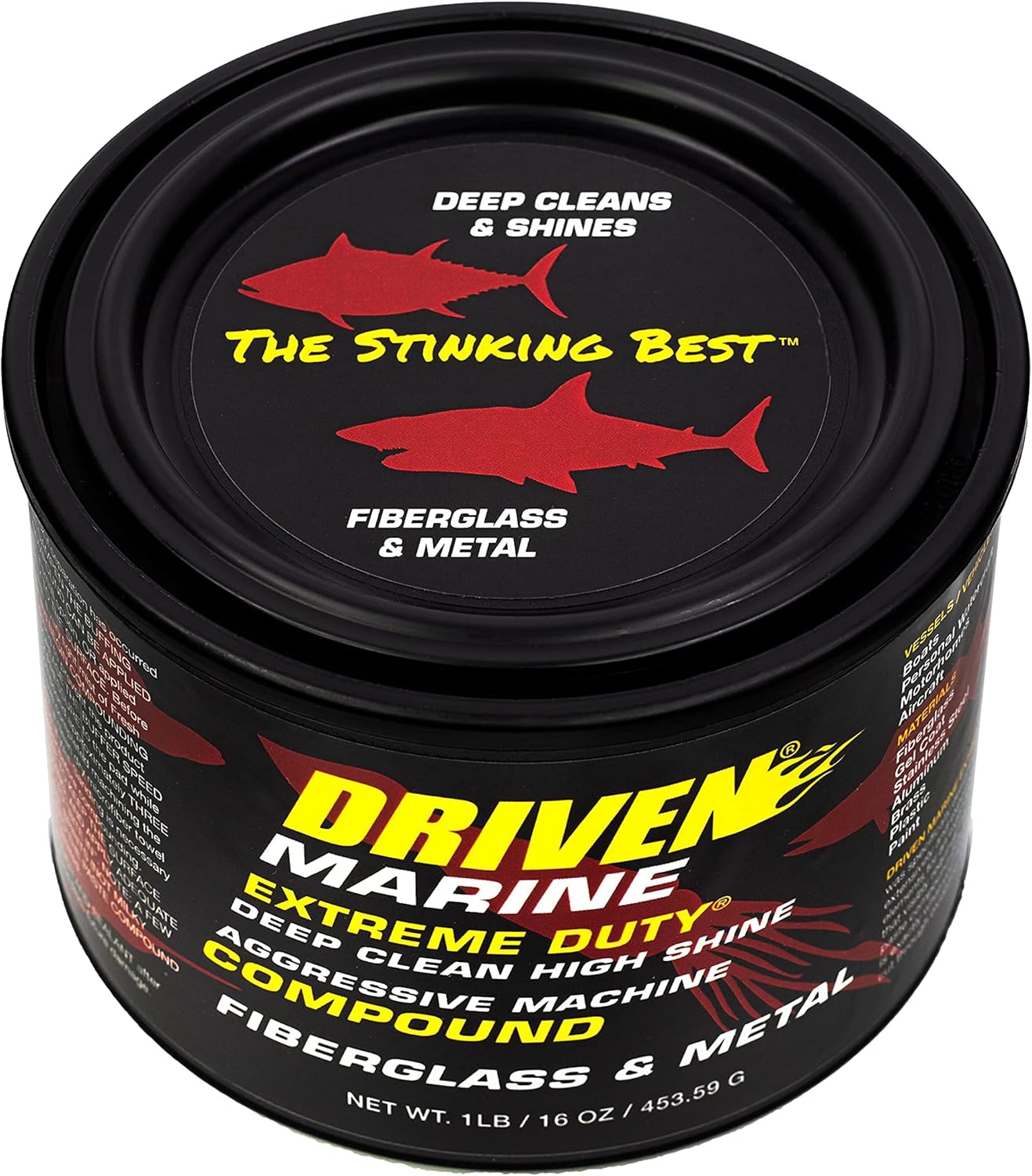 DRIVEN Marine Polish/Sealant and Marine Extreme Duty Machine Compound Bundled Together