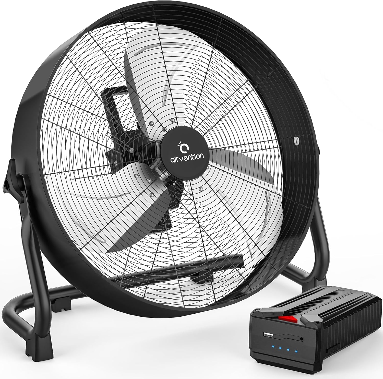 15600mAh Rechargeable Battery Operated Drum Fan,16...